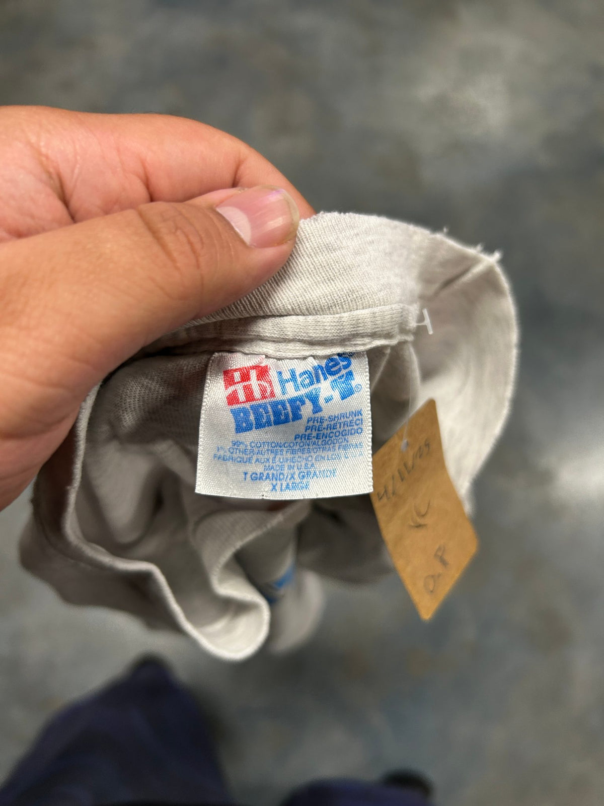 Kid Cudi x Virgil Abloh "Leader Of The Dalinquents" Grey Tee WHATIZIT