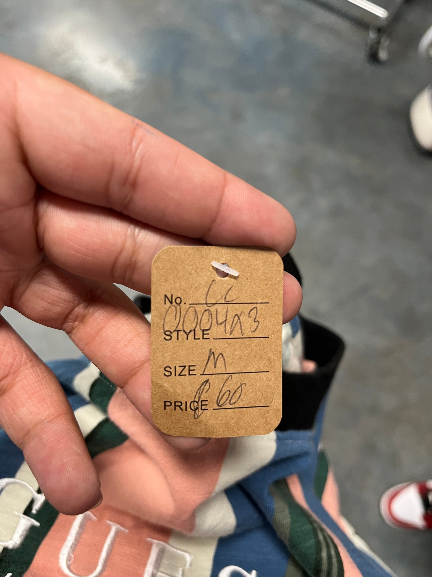 VTG 90's GUESS Jean Shirt Multi Color Light OTF