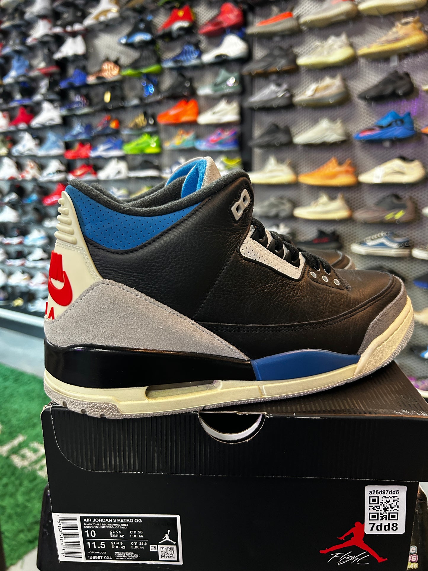 Jordan 3 Retro OG Rare Air (YA)