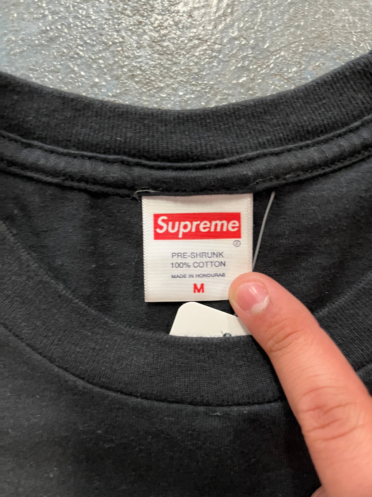 Supreme x Thrasher Harold Black Tee