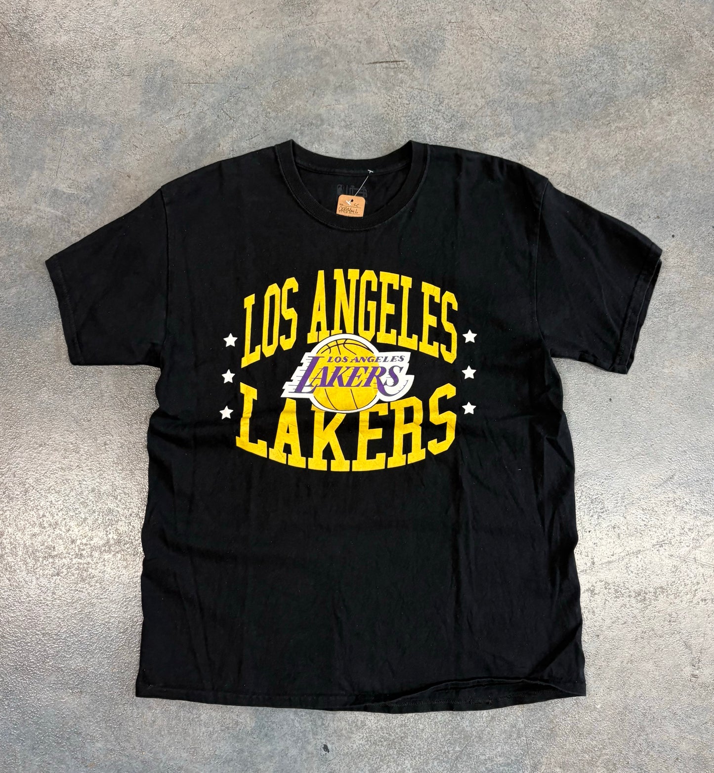 NBA LA Lakers Black Tee SALE BIN