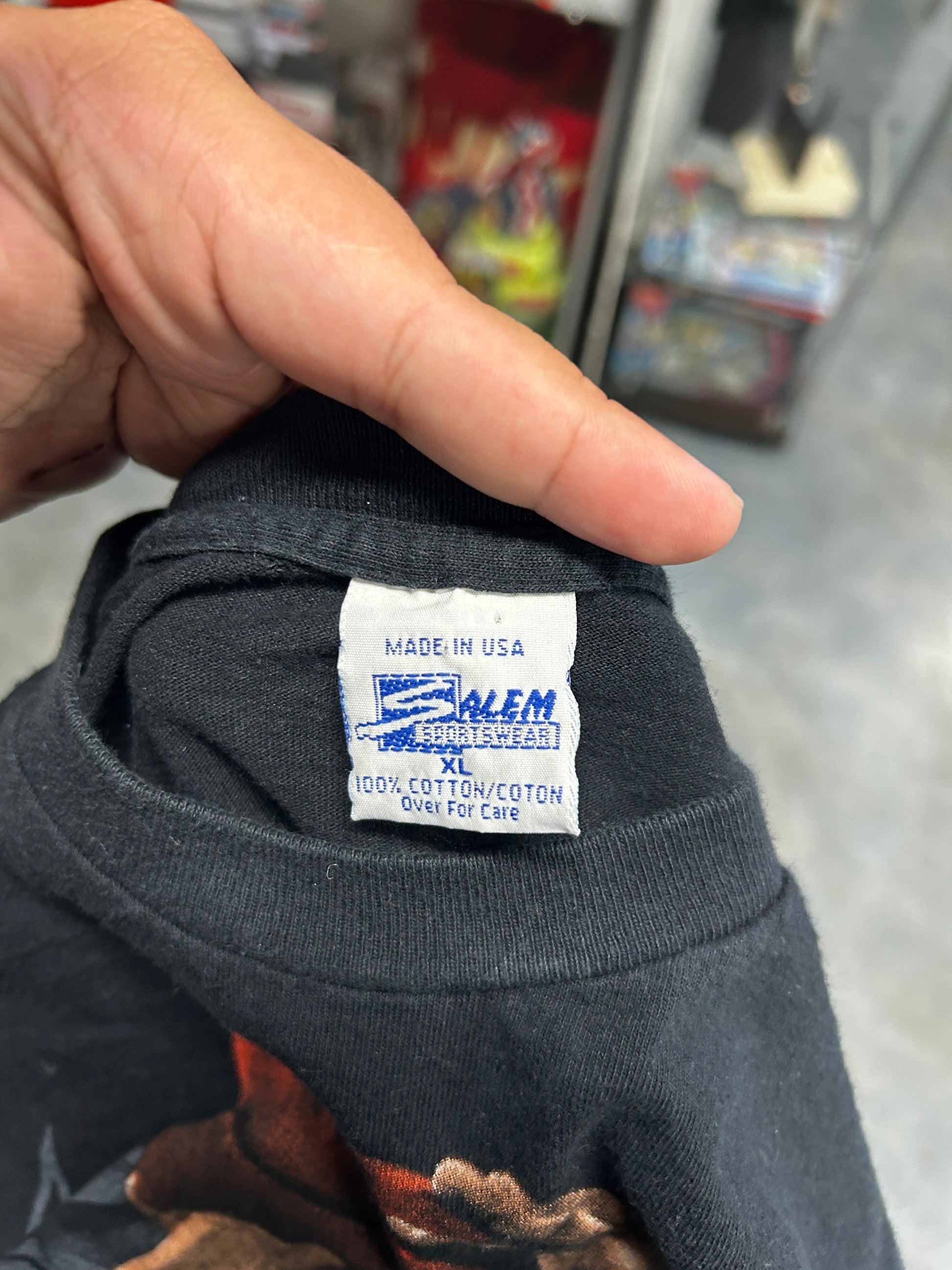 VTG 90s Michael Jordan Chicago Bulls Salem Tag OTF