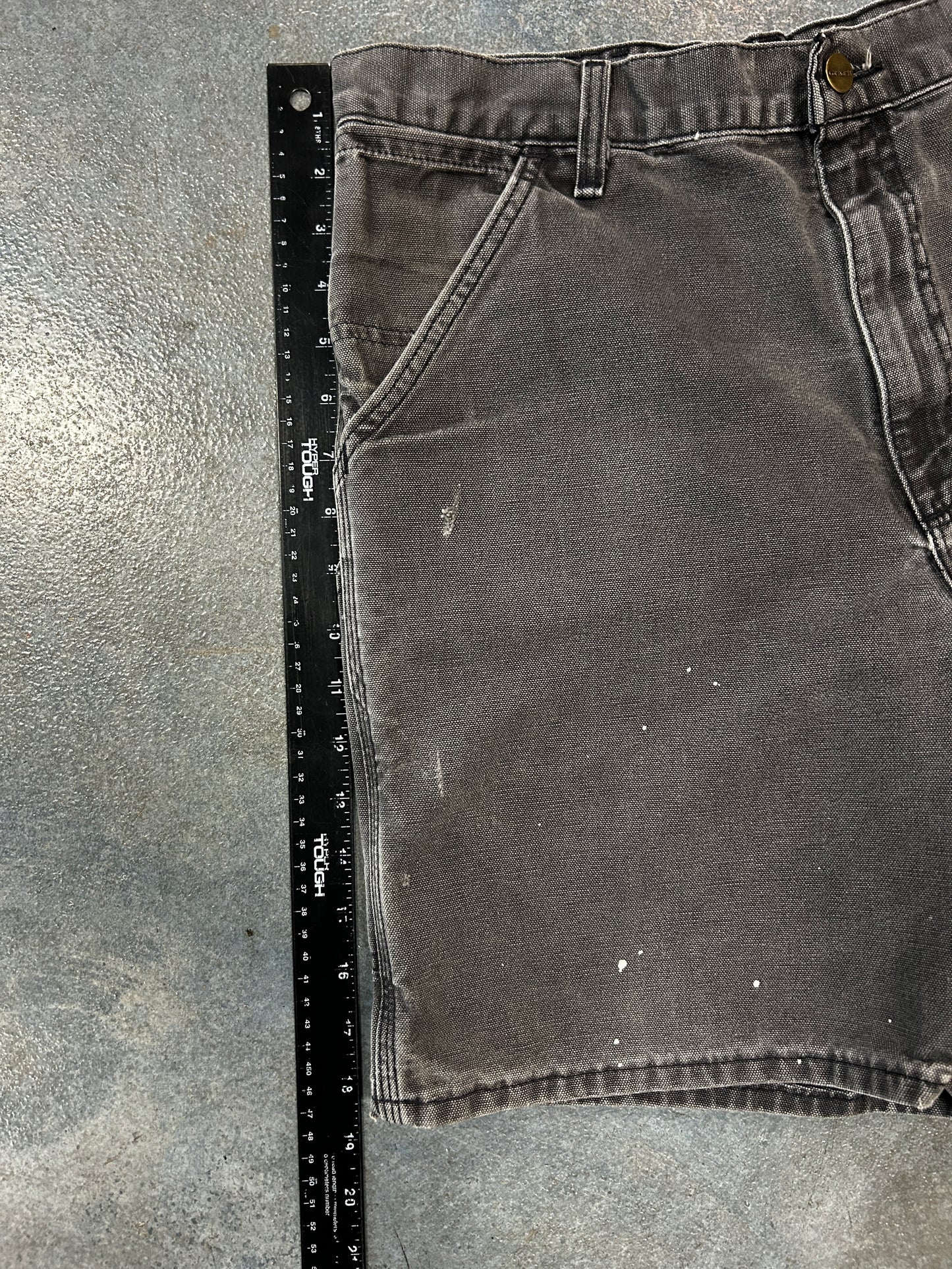 Carpenter Carhartt Gray Jorts 34W (RI.AC) OTF