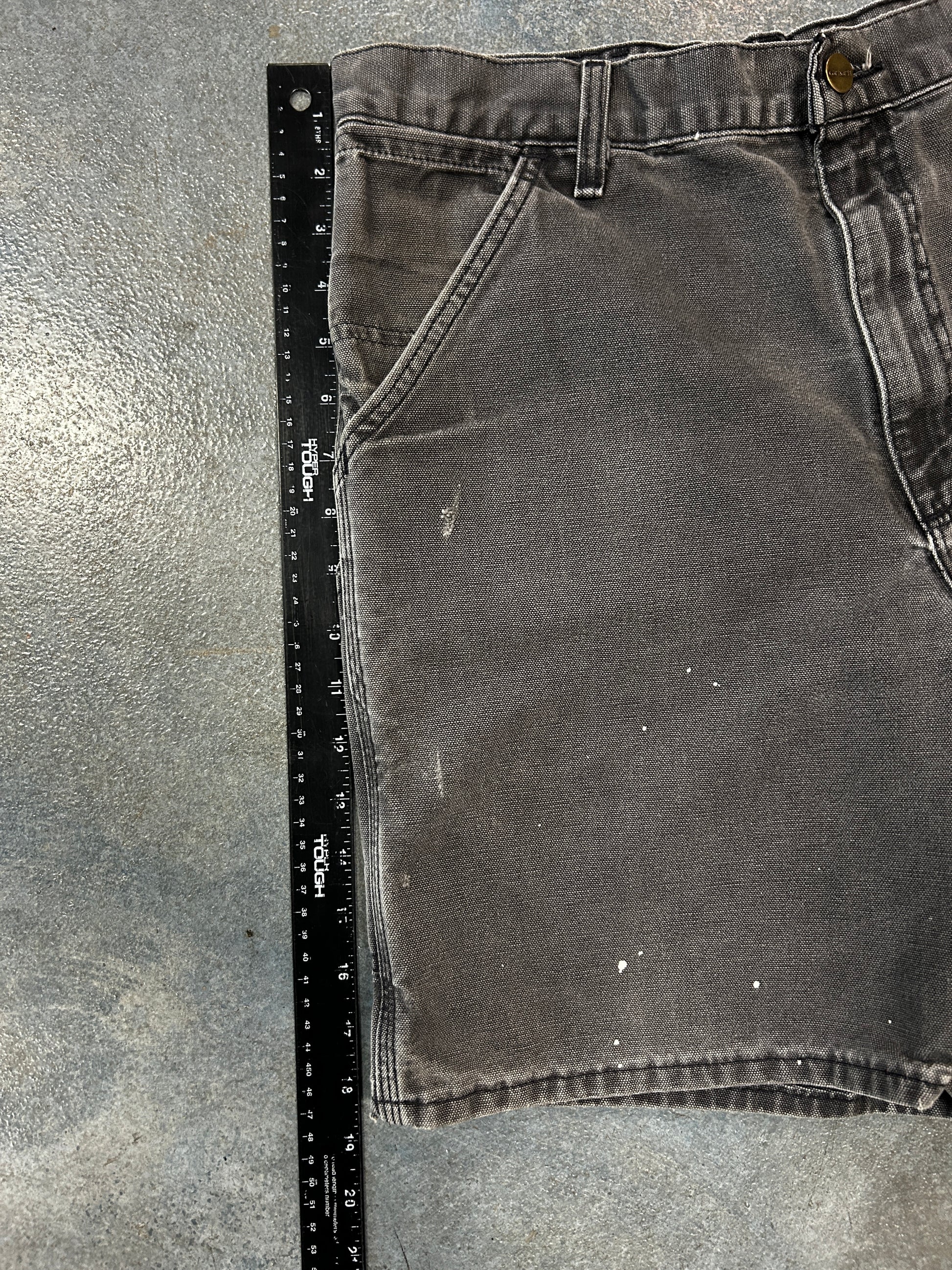 Carpenter Carhartt Gray Jorts 34W (RI.AC) OTF