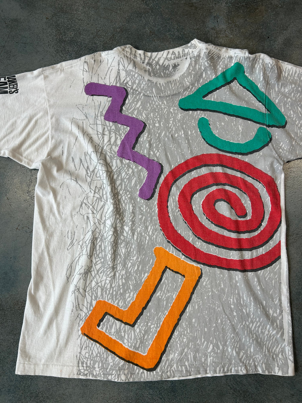 Vintage The Masterpiece Fruit of the Loom Gray Tee
