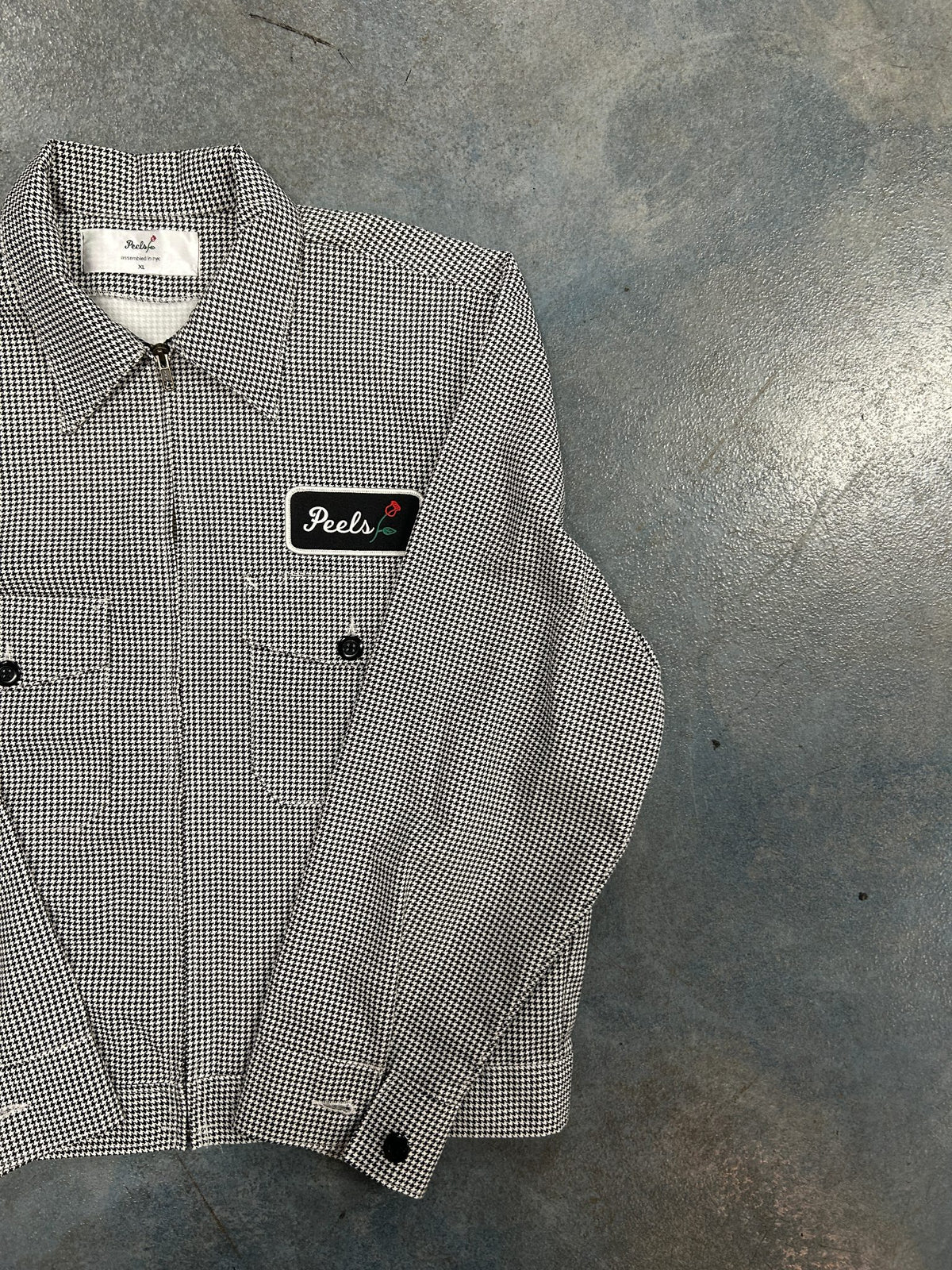 Peels Houndstooth Work Jacket