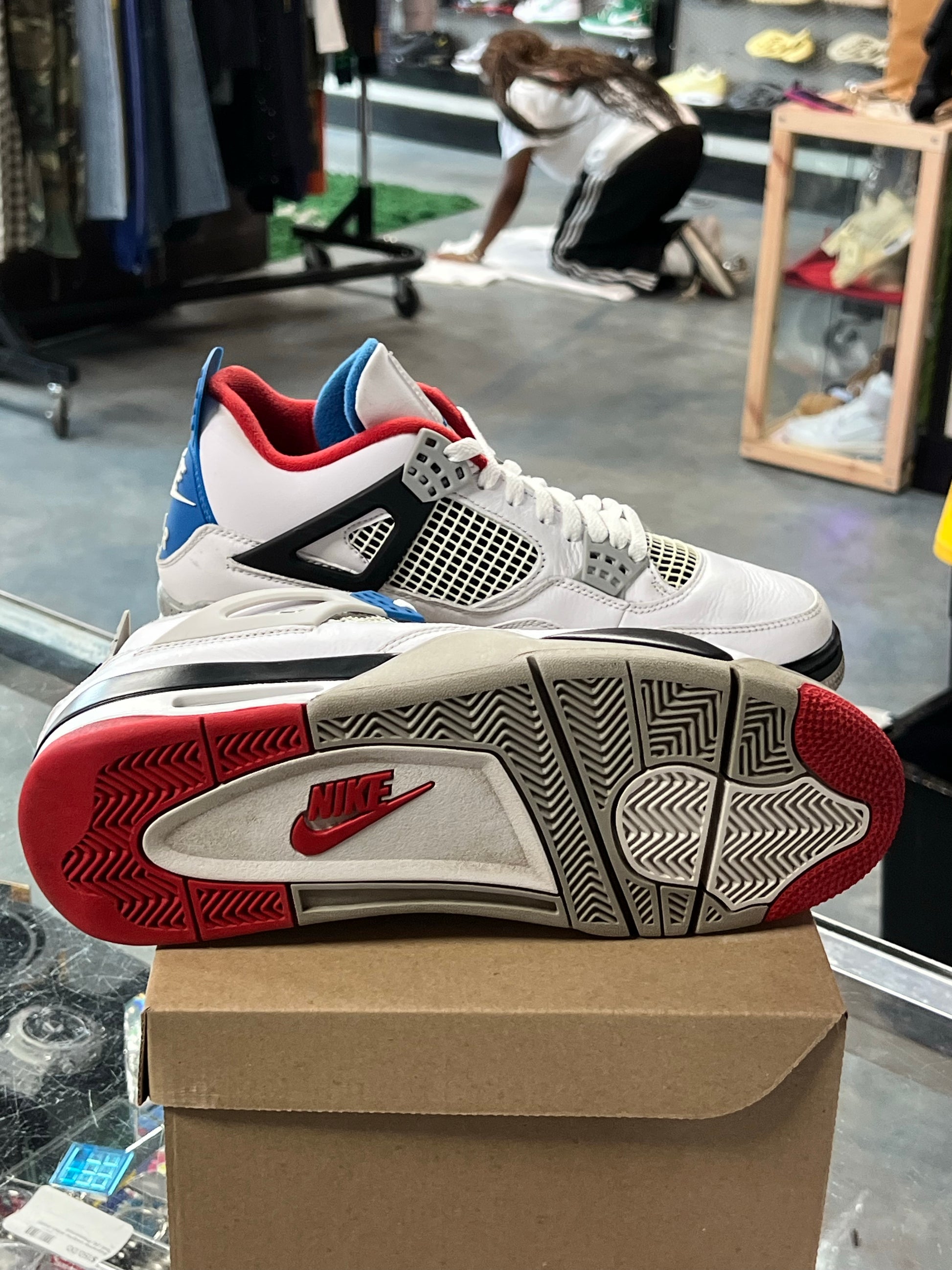 Jordan 4 Retro What The