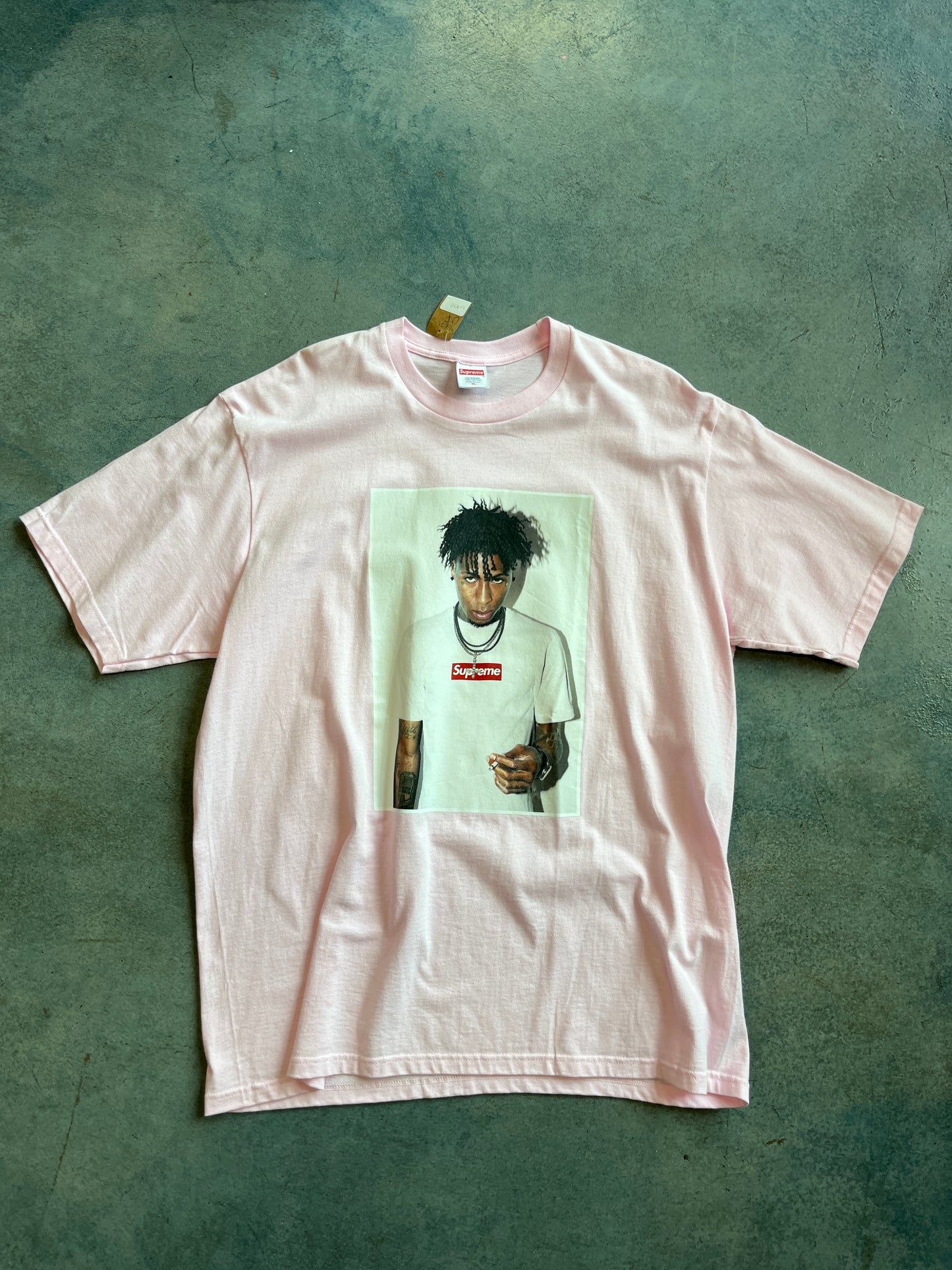Supreme NBA Youngboy Tee Pink OTF