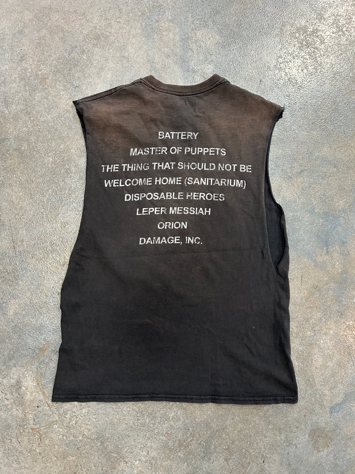 VTG Metallica Master of Puppets Cut Off Tee (RZ)