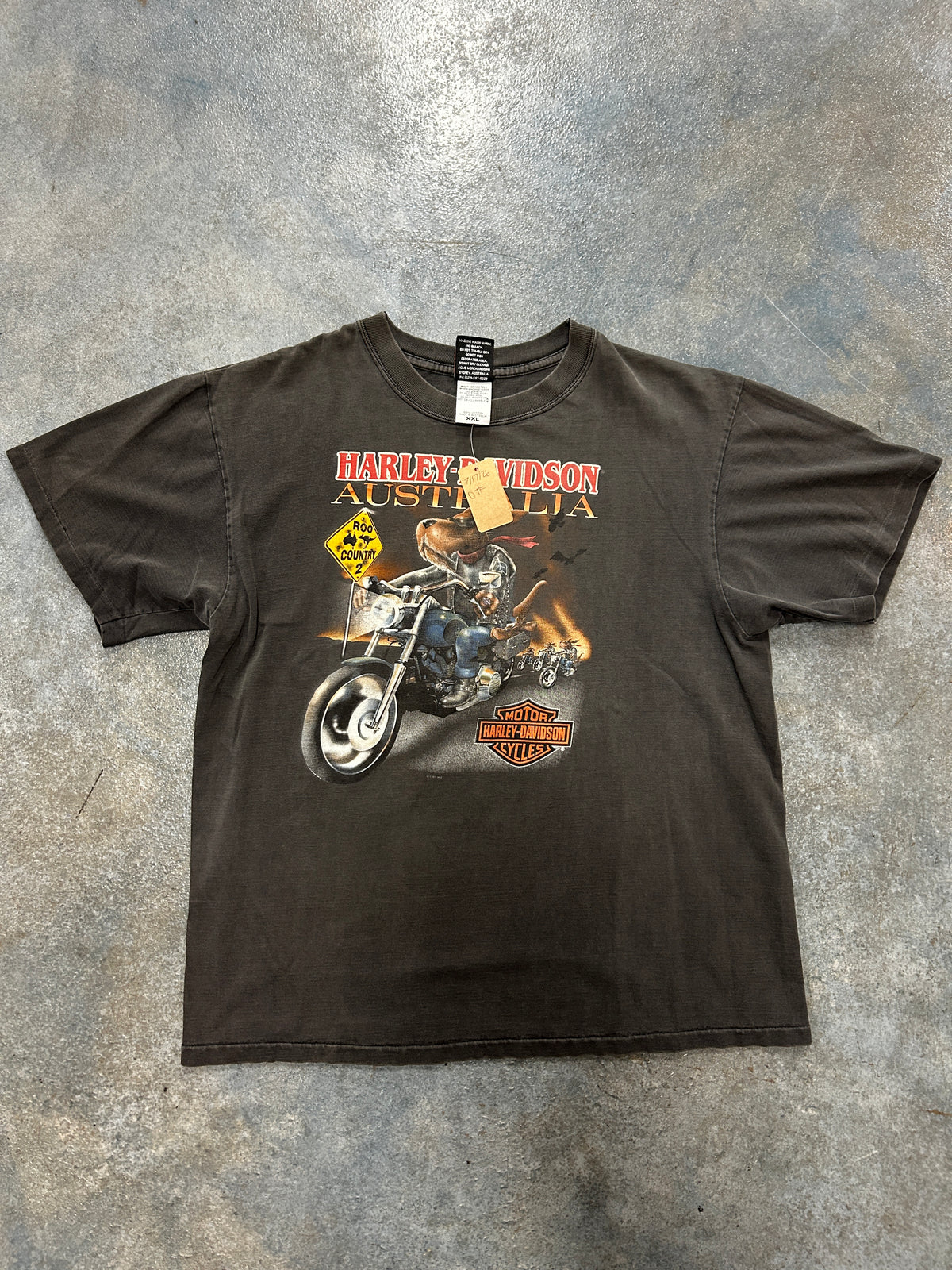 Harley Davidson Australia Gray Tee OTF