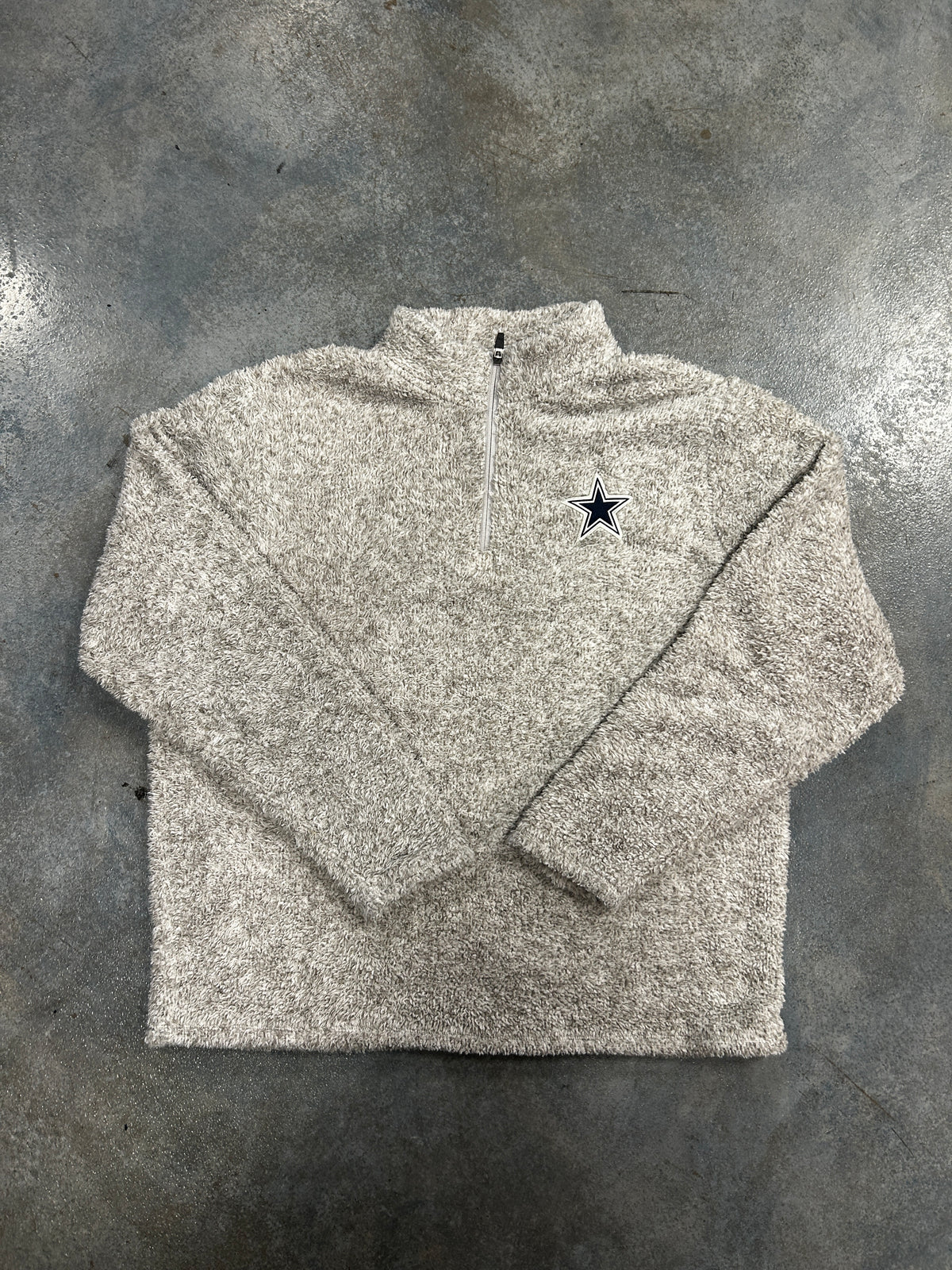 Vintage Dallas Cowboys Fur ZIp Up