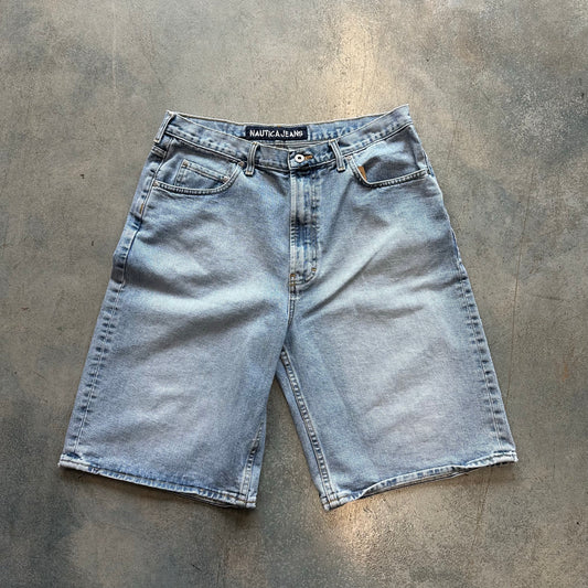 Nautiica Jeans Light Wash Denim Jorts 36W (RZ)