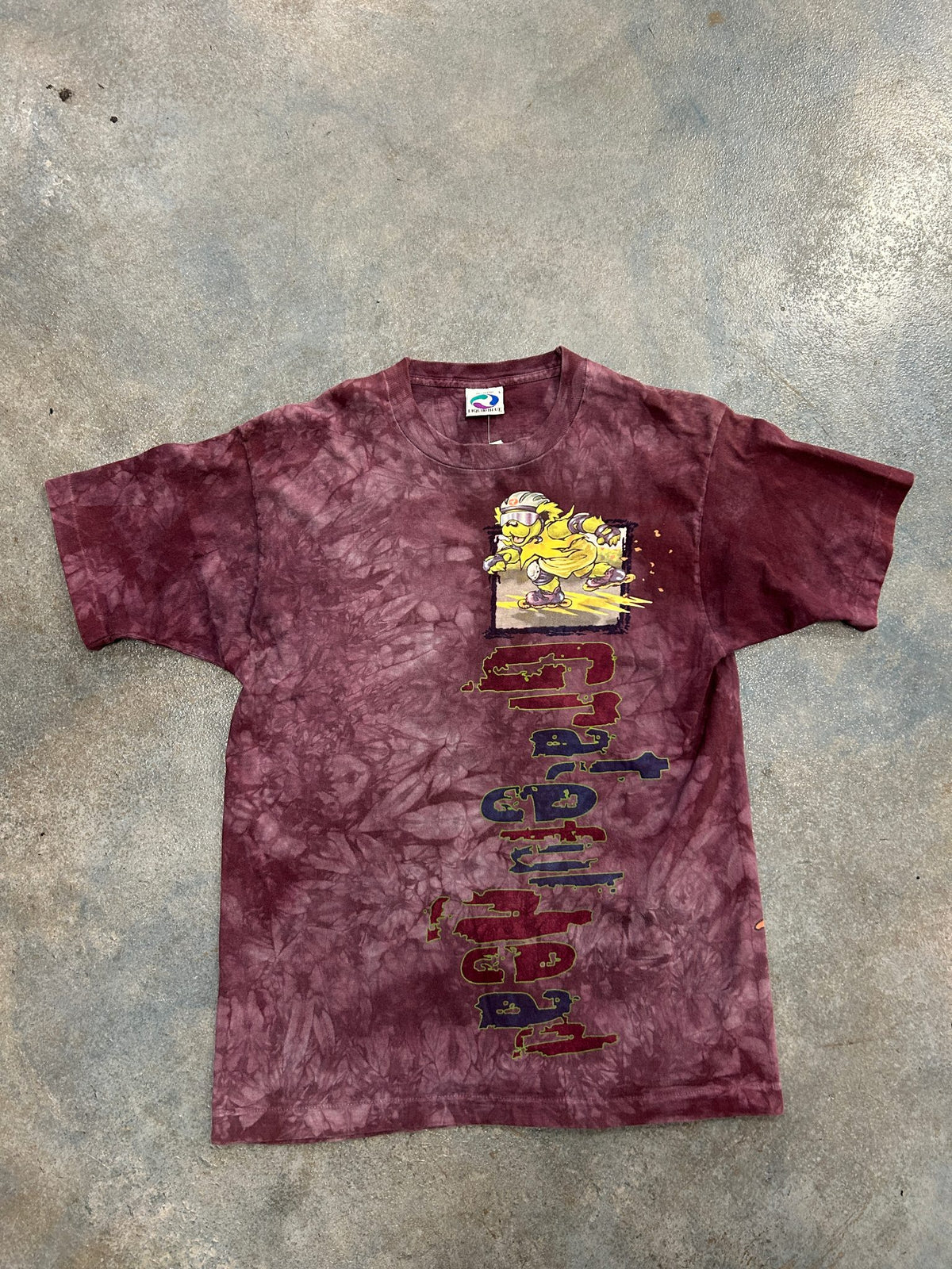 Vintage 1995 Grateful Dead Rollerblading Tie-Dye Tee