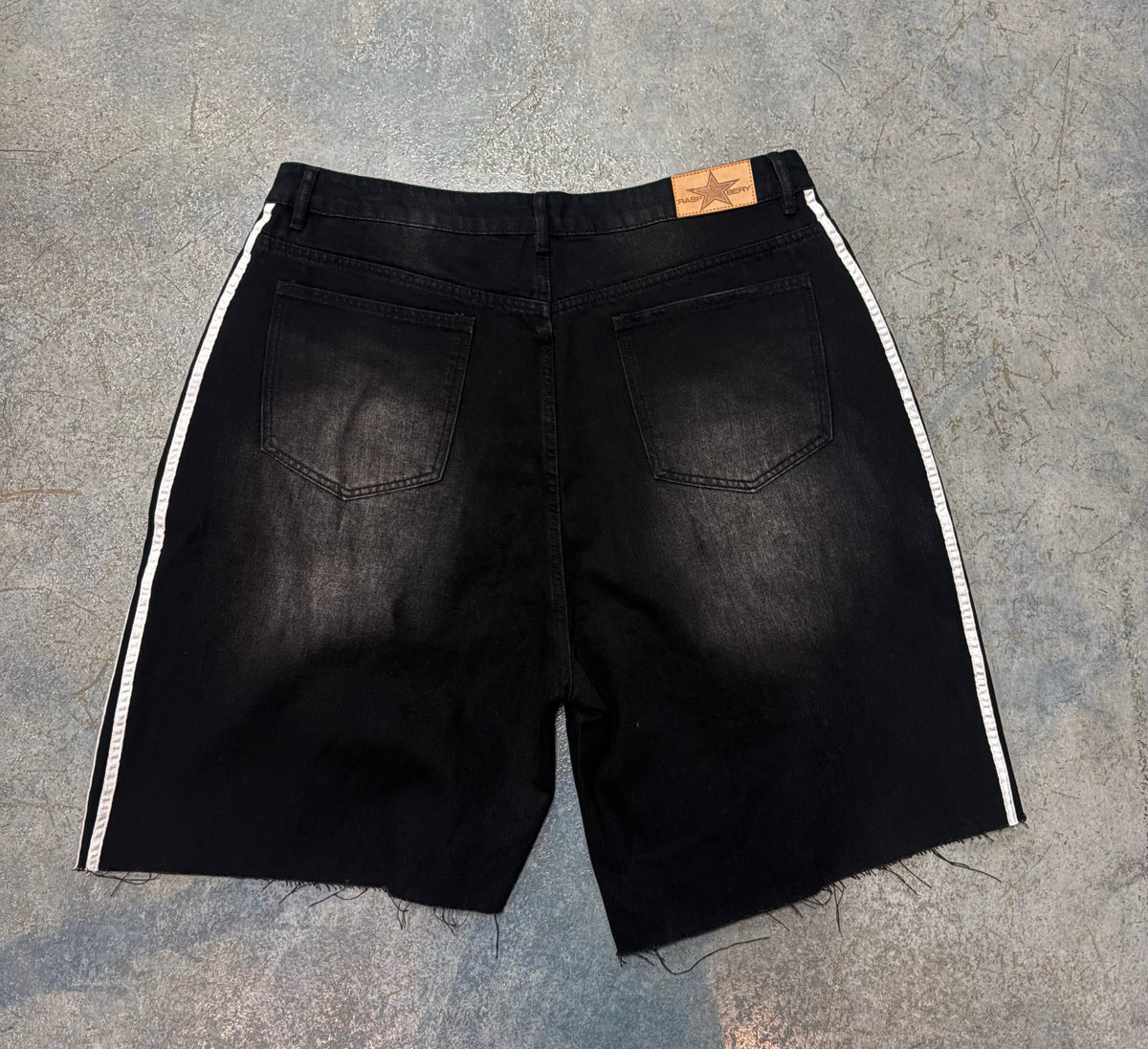 Raspberry Hills Black Jorts Denim 36W