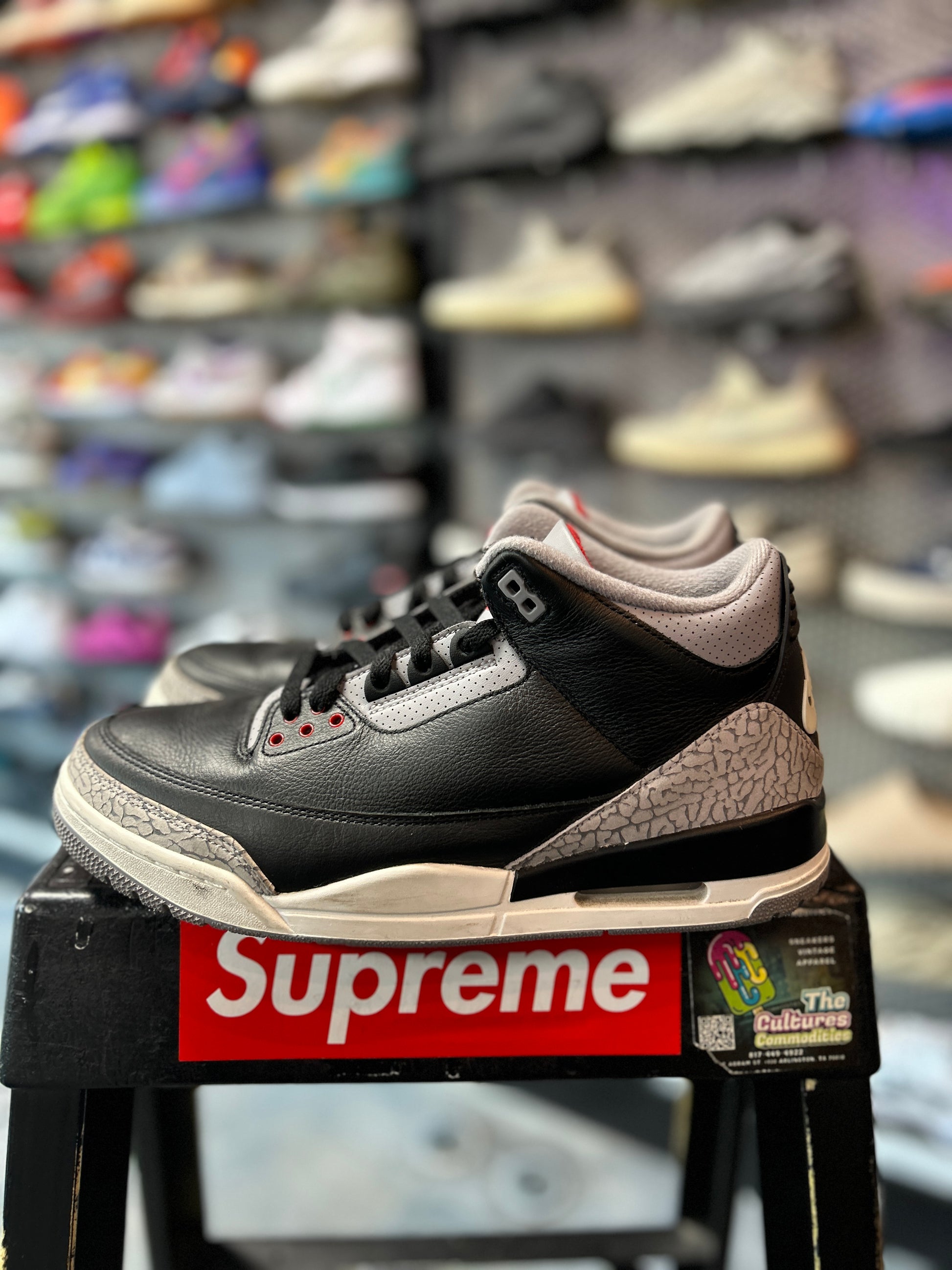 Jordan 3 Retro OG Black Cement (2024)