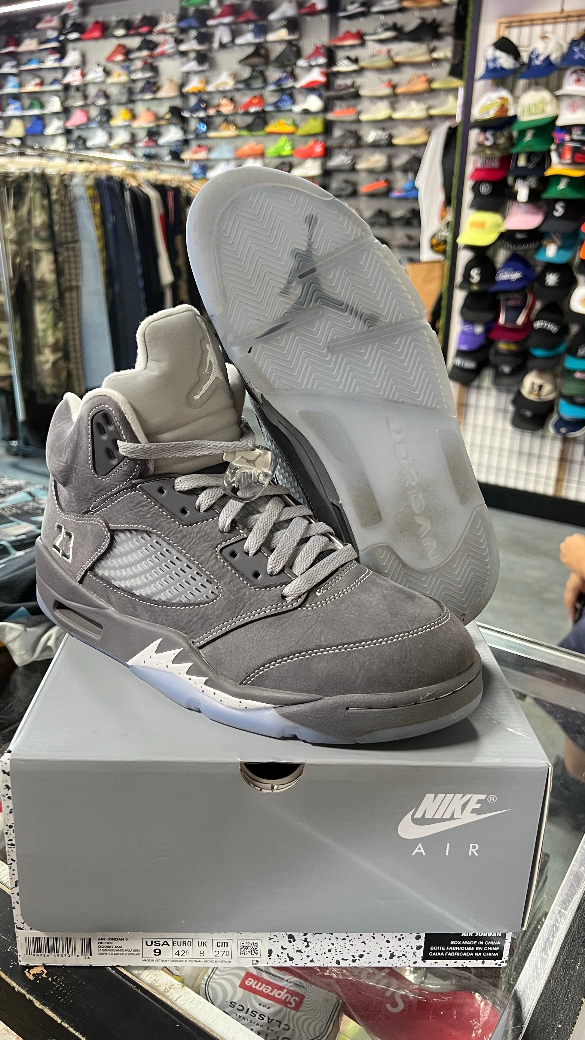 Jordan 5 Retro Wolf Grey (2026)