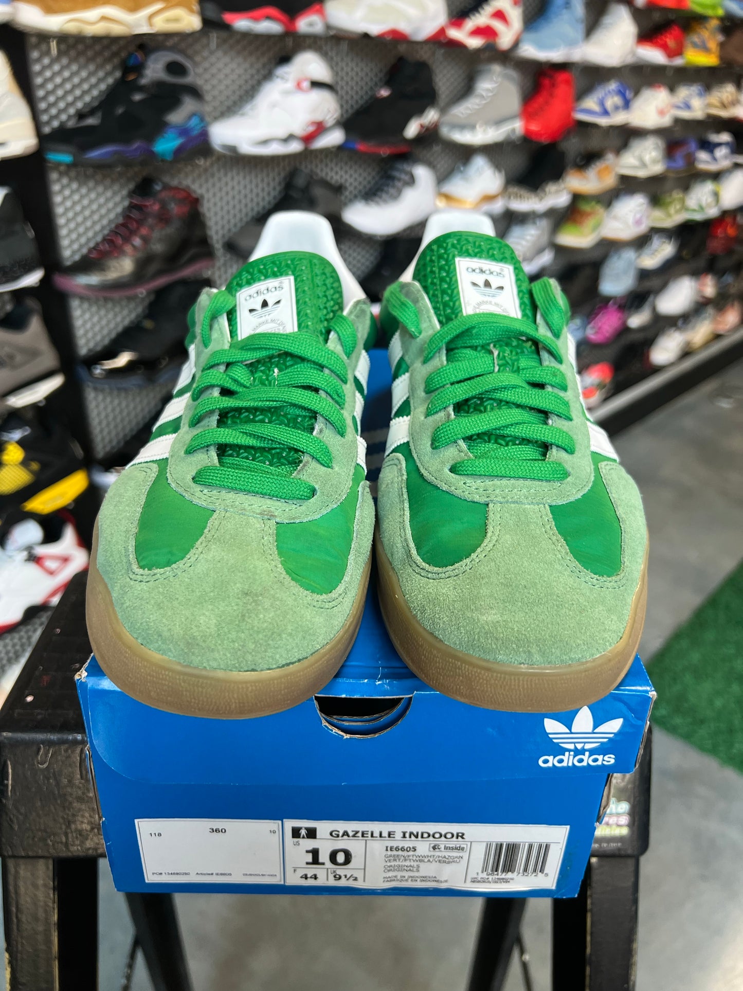 adidas Gazelle Indoor Green Gum