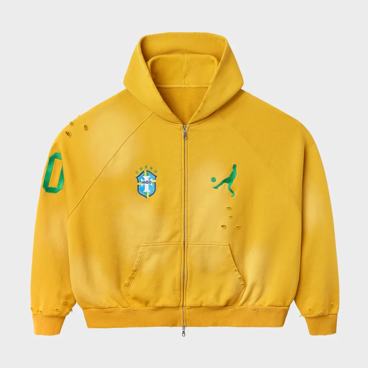 HMDD Rio Gold Brazil Zip Up