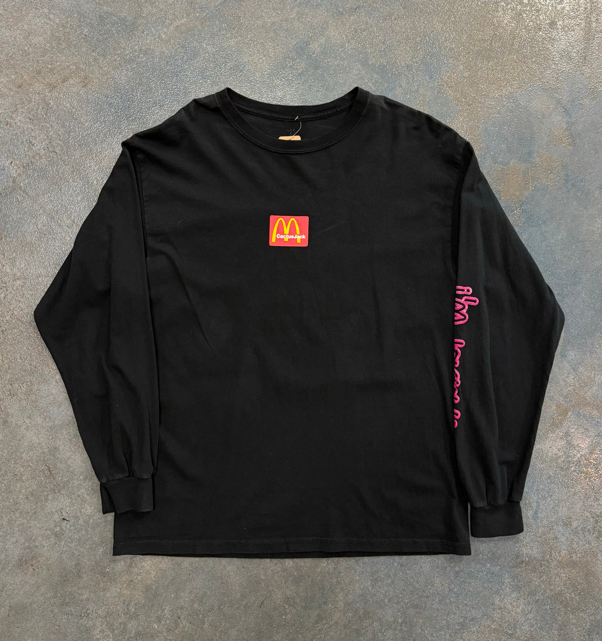 Travis x McDonalds Black long sleeve