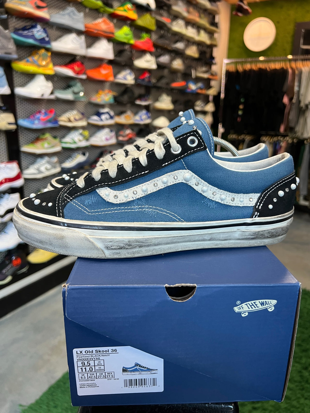 Vans LX Old Skool 36 Pearlized Pack Black Navy