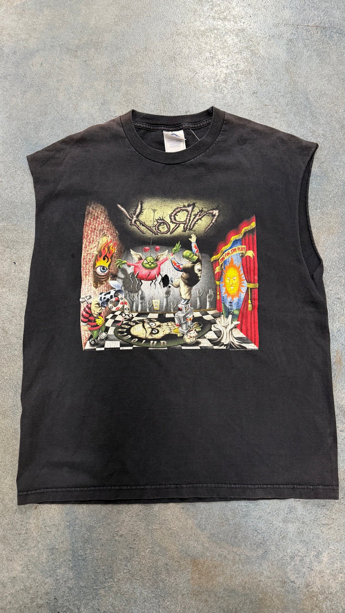 VTG 2002 Korn Tee Black OTF