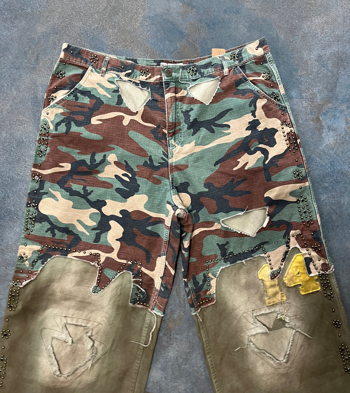 Vale Forever Armor Pants ‘Tan Green Camo’