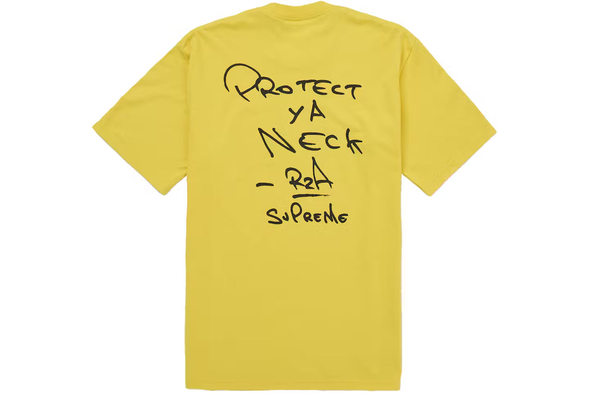 Supreme Wu-Tang Clan RZA Tee Yellow