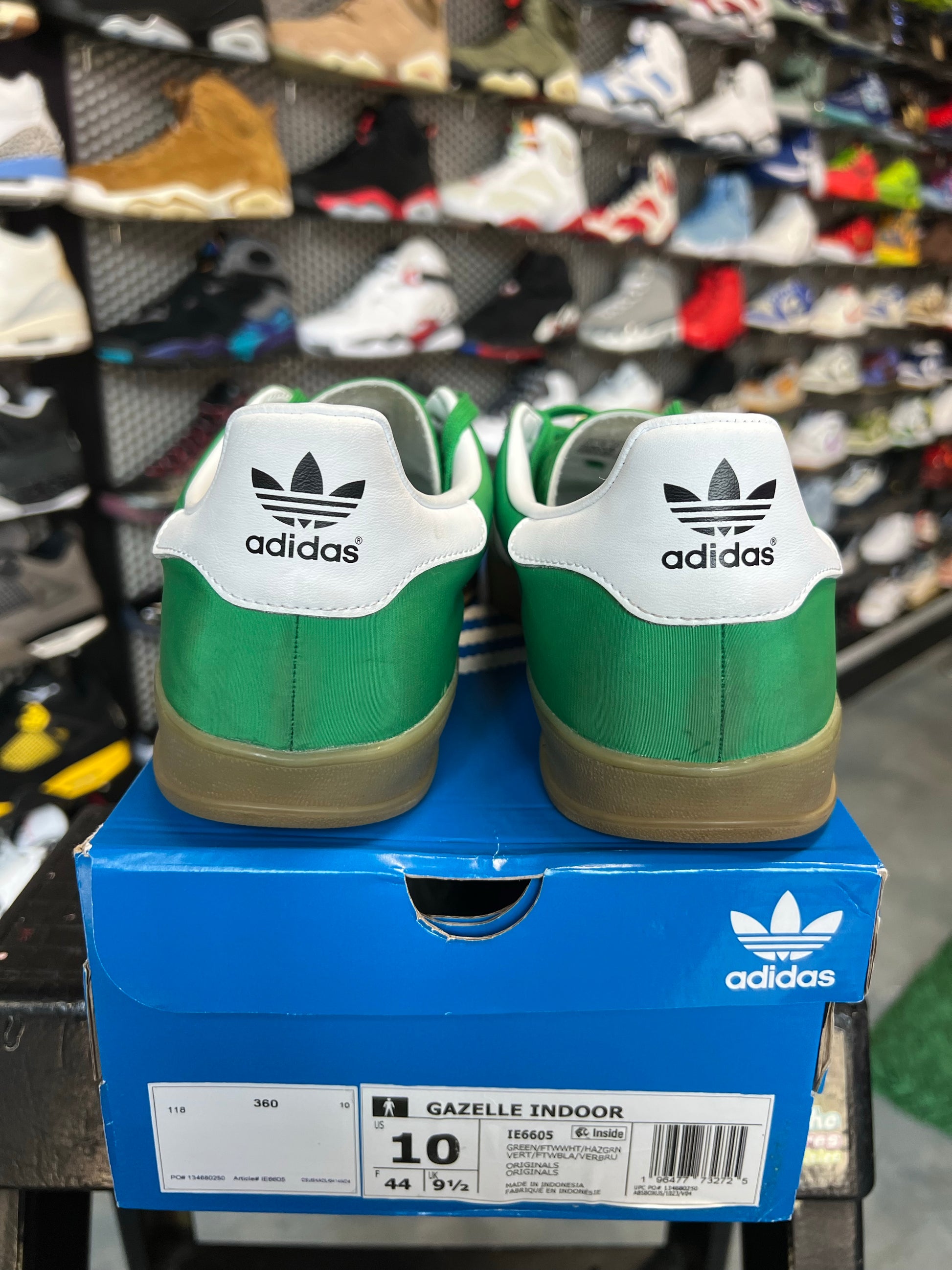 adidas Gazelle Indoor Green Gum
