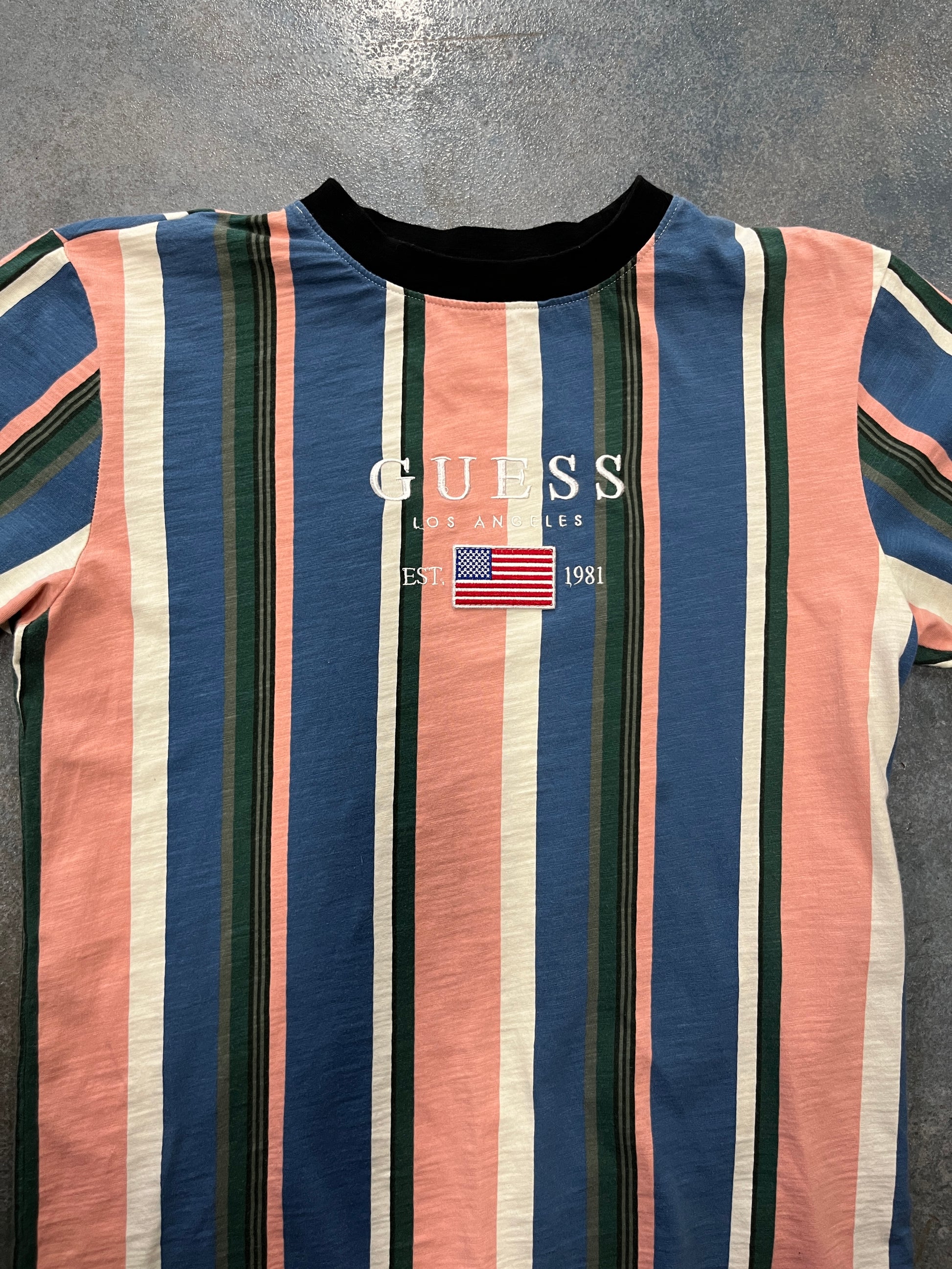 VTG 90's GUESS Jean Shirt Multi Color Light OTF