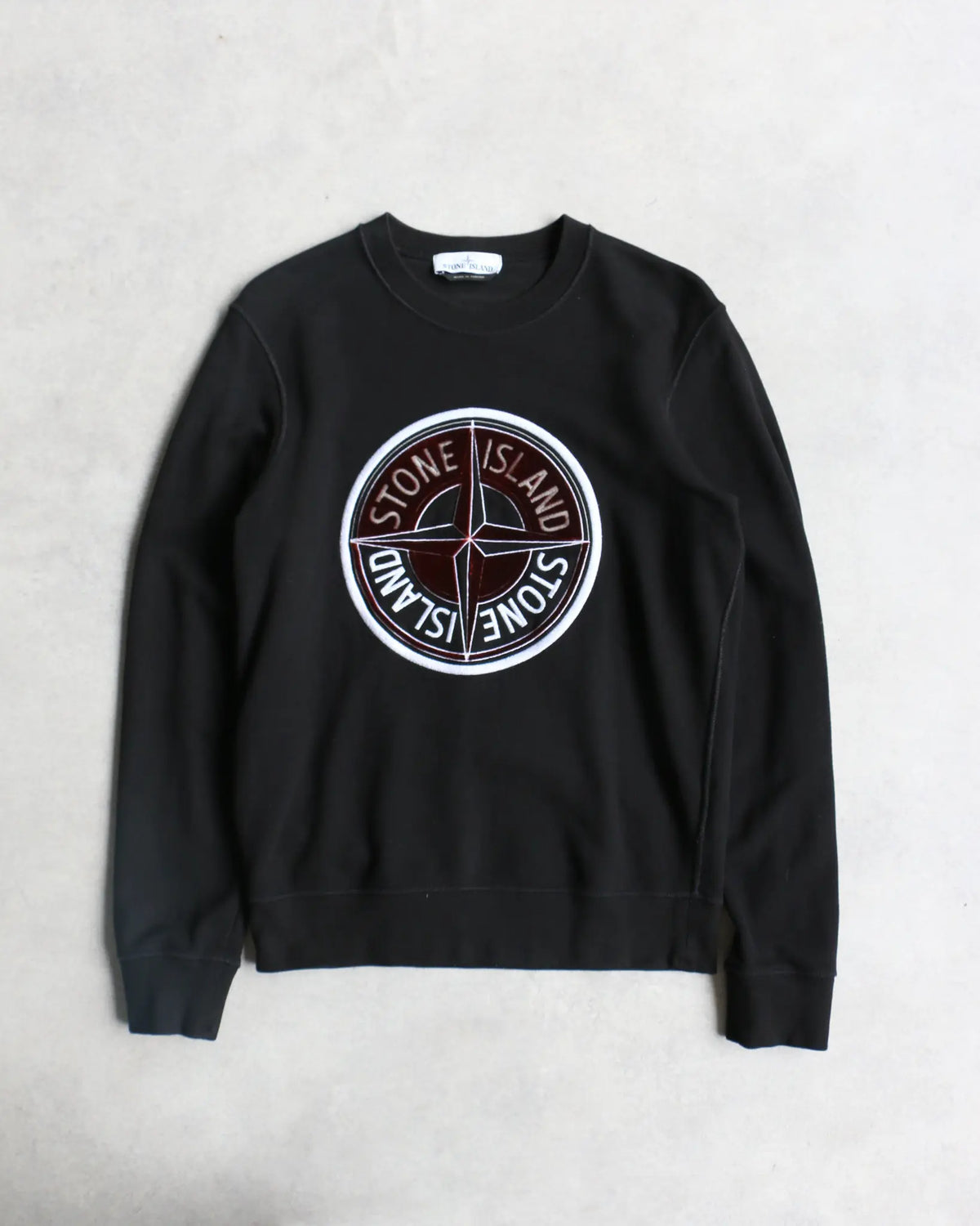 Stone Island Crewneck Sweater (Black)