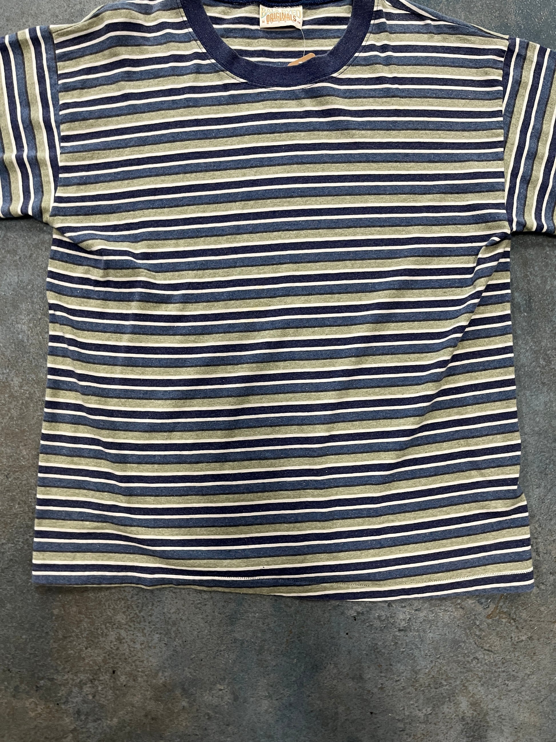 Bale Dyed Striped Tee OTF