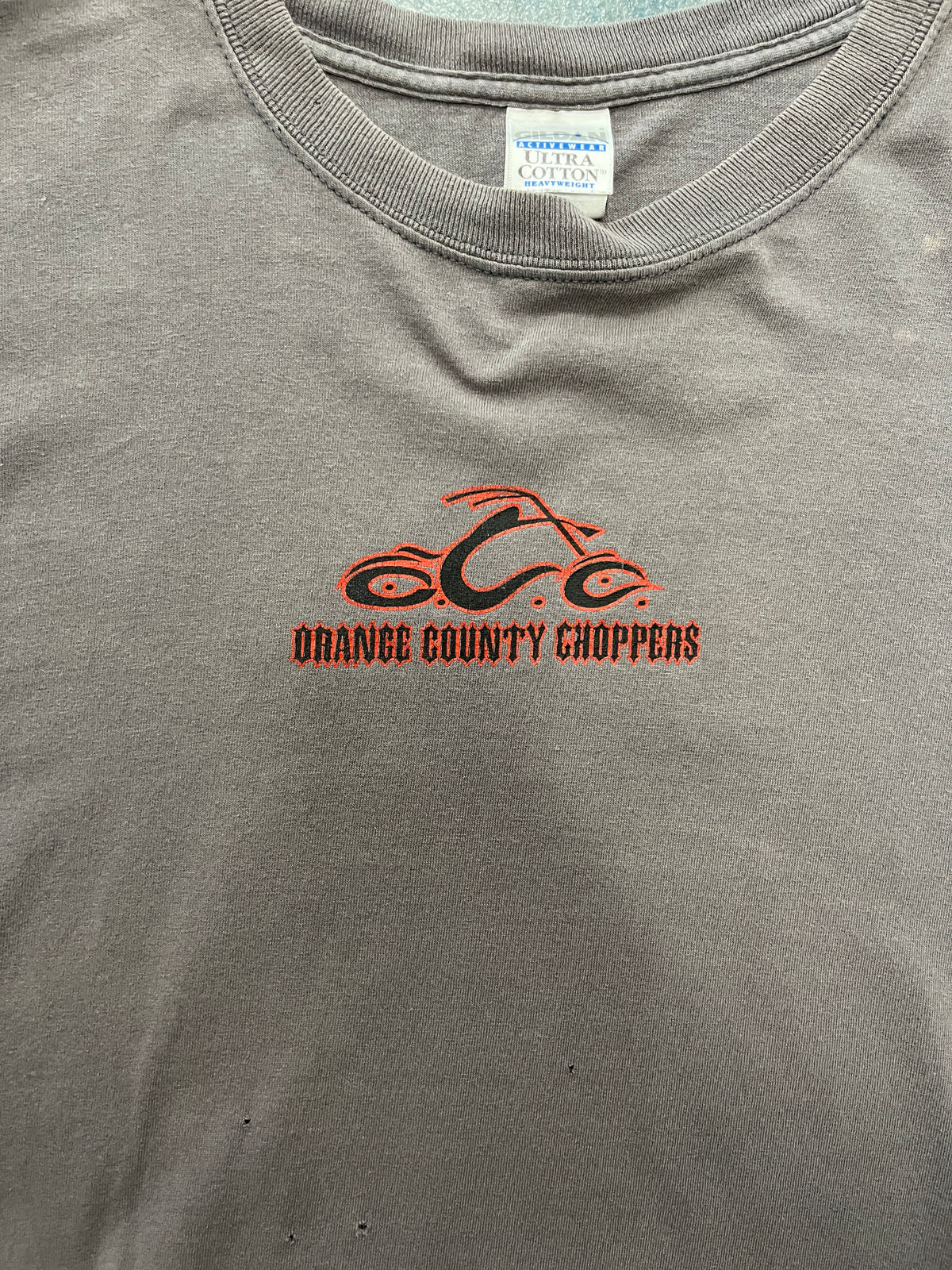 Orange County Chopper Gray Tee OTF (YC)