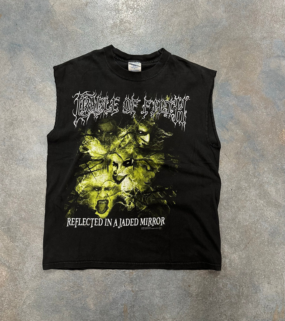 Cradle Of Filth Black "Reflection In A Jaded Mirror" T-Shirt OTF
