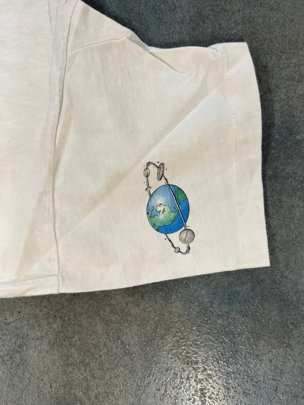 Pink Bunny Drums 'Energizer' White tee OTF