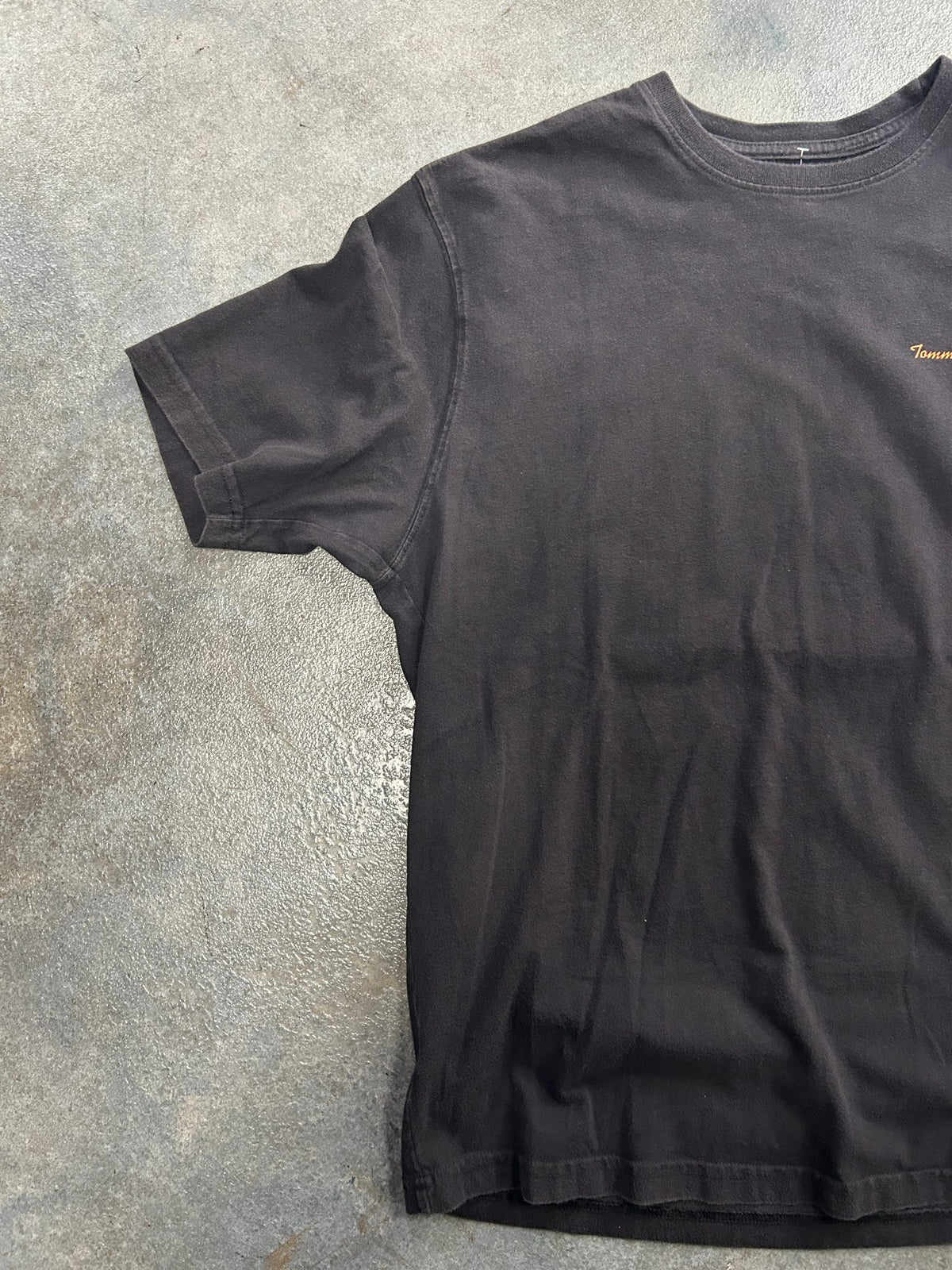 Vintage Tommy Bahama "ROLL WITH IT" Black Tee