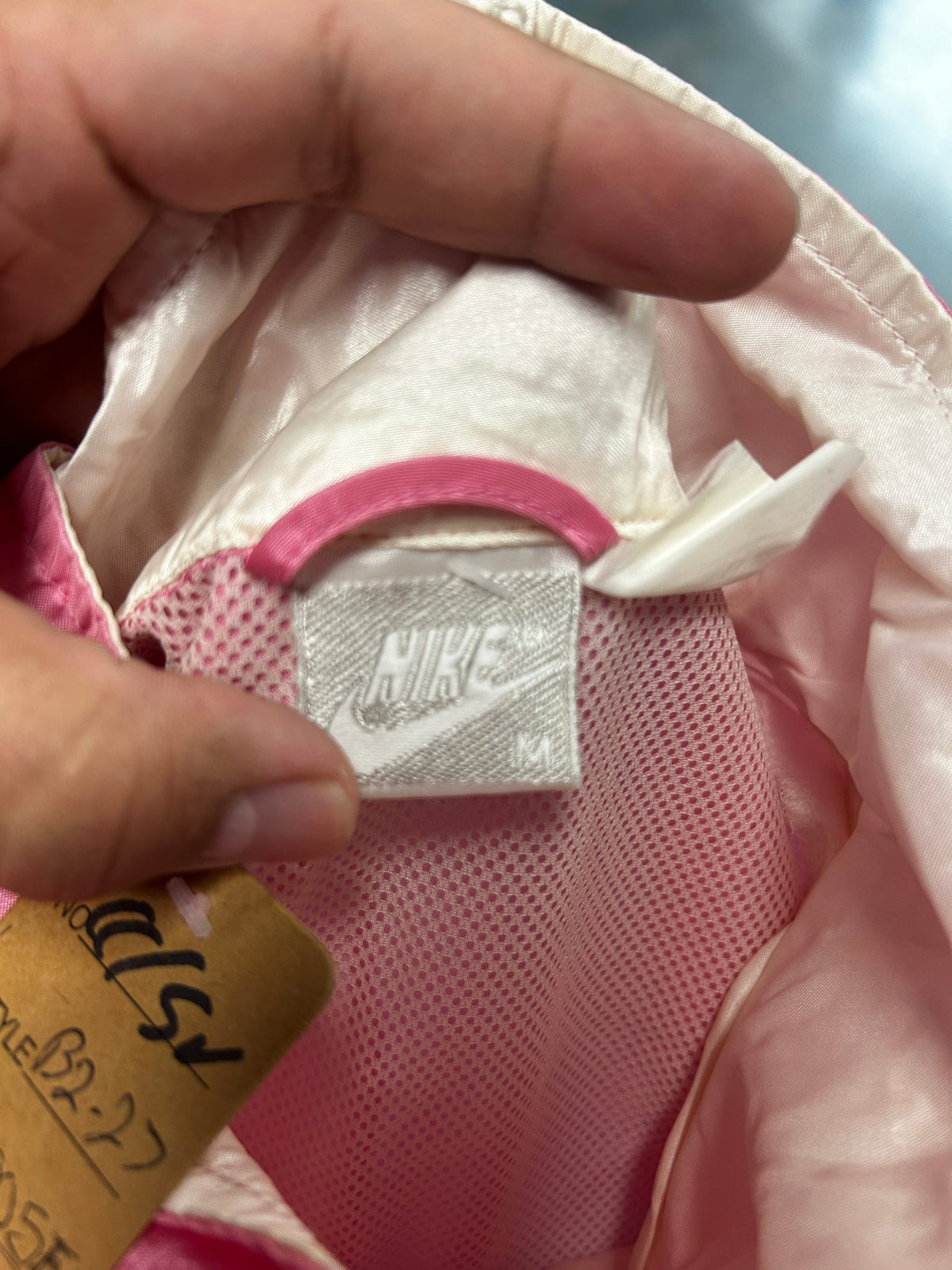 Vintage Light Pink Nike Women's Jacket