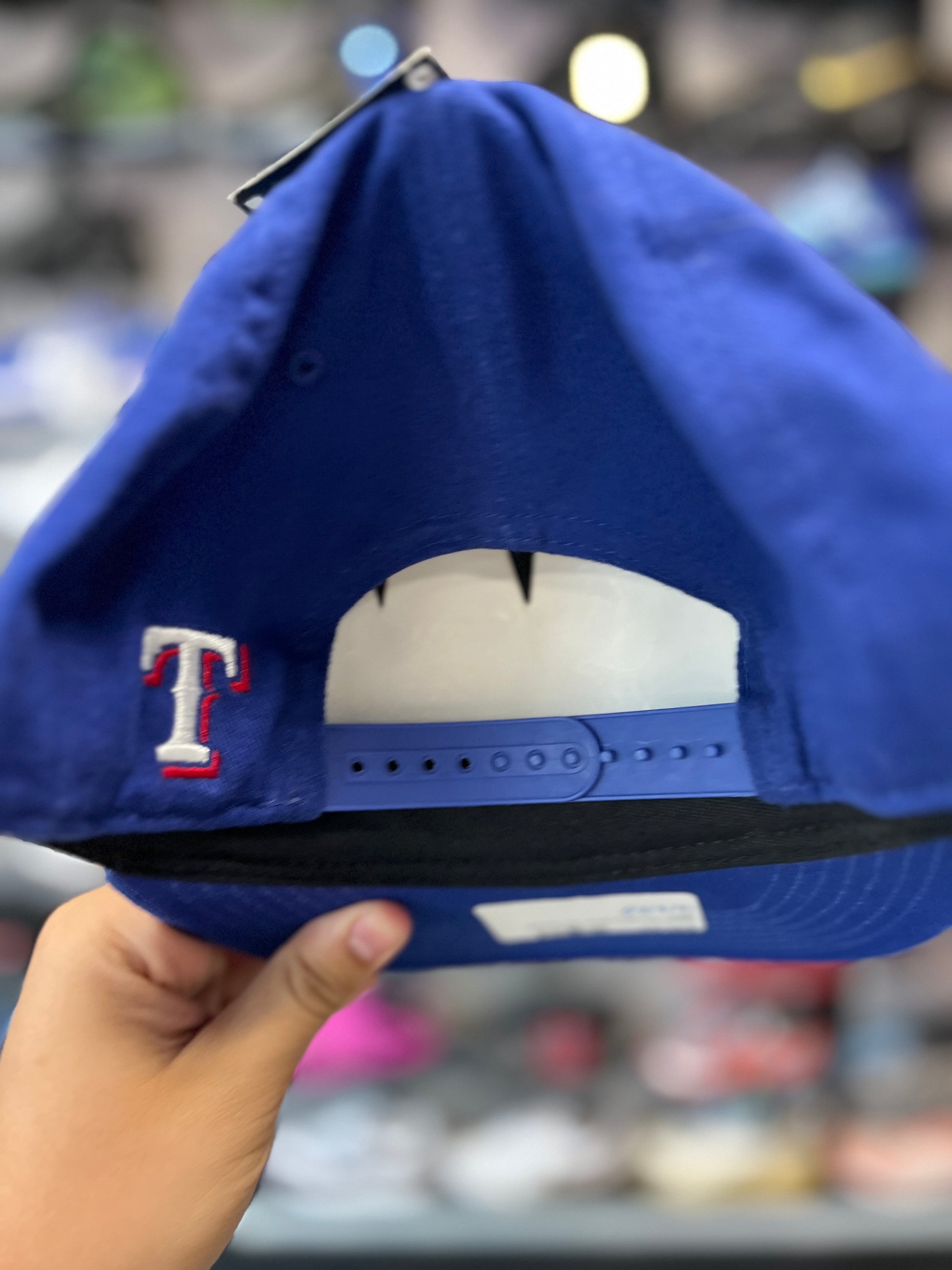 Taxas Rangers Blue Hat Fitted OTF