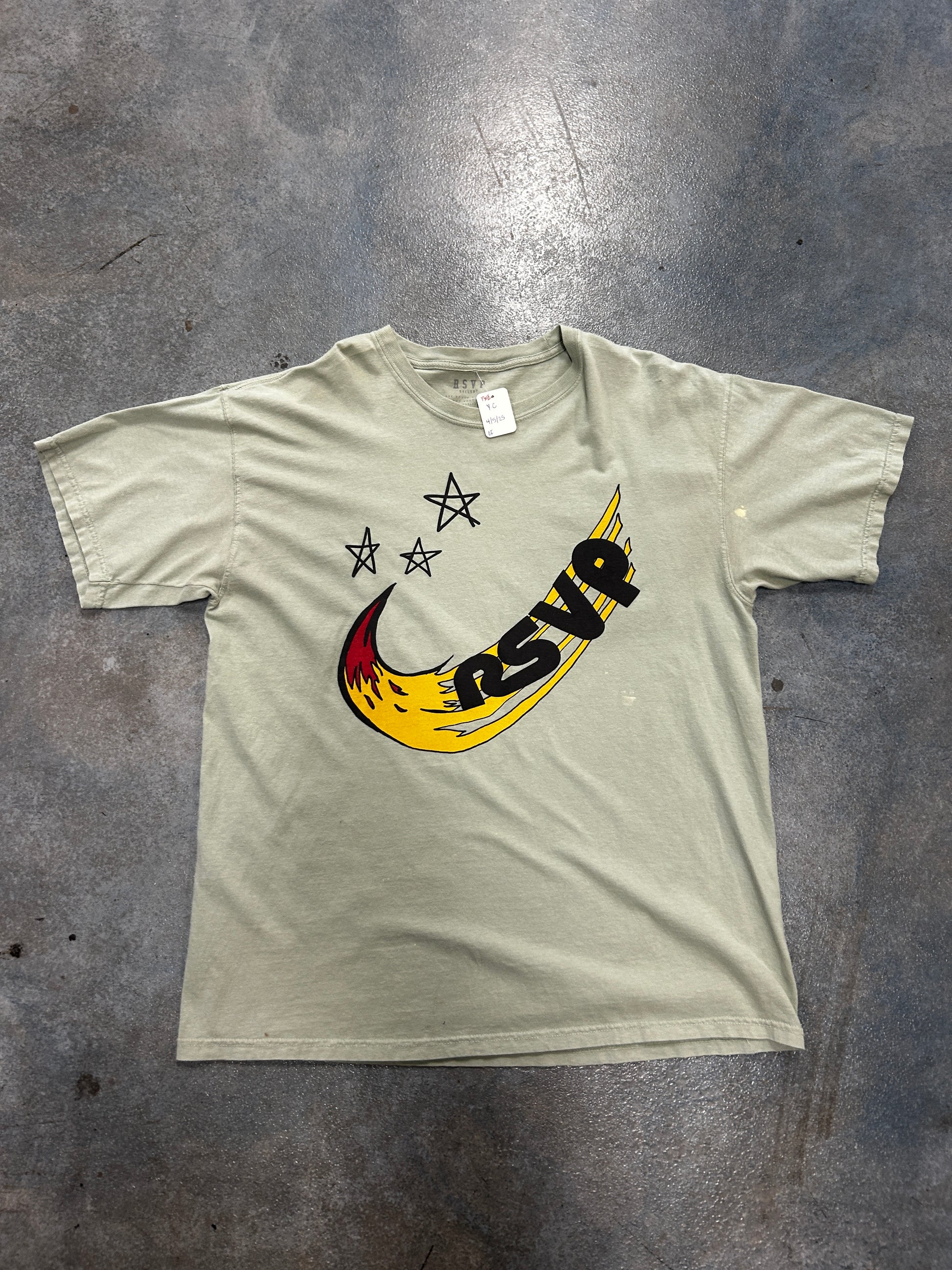 RSVP Travis Scott Tee Light Green OTF