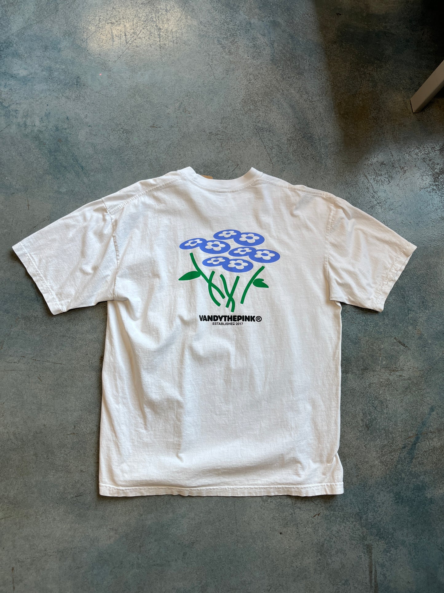 Somewhere White Tee OTF