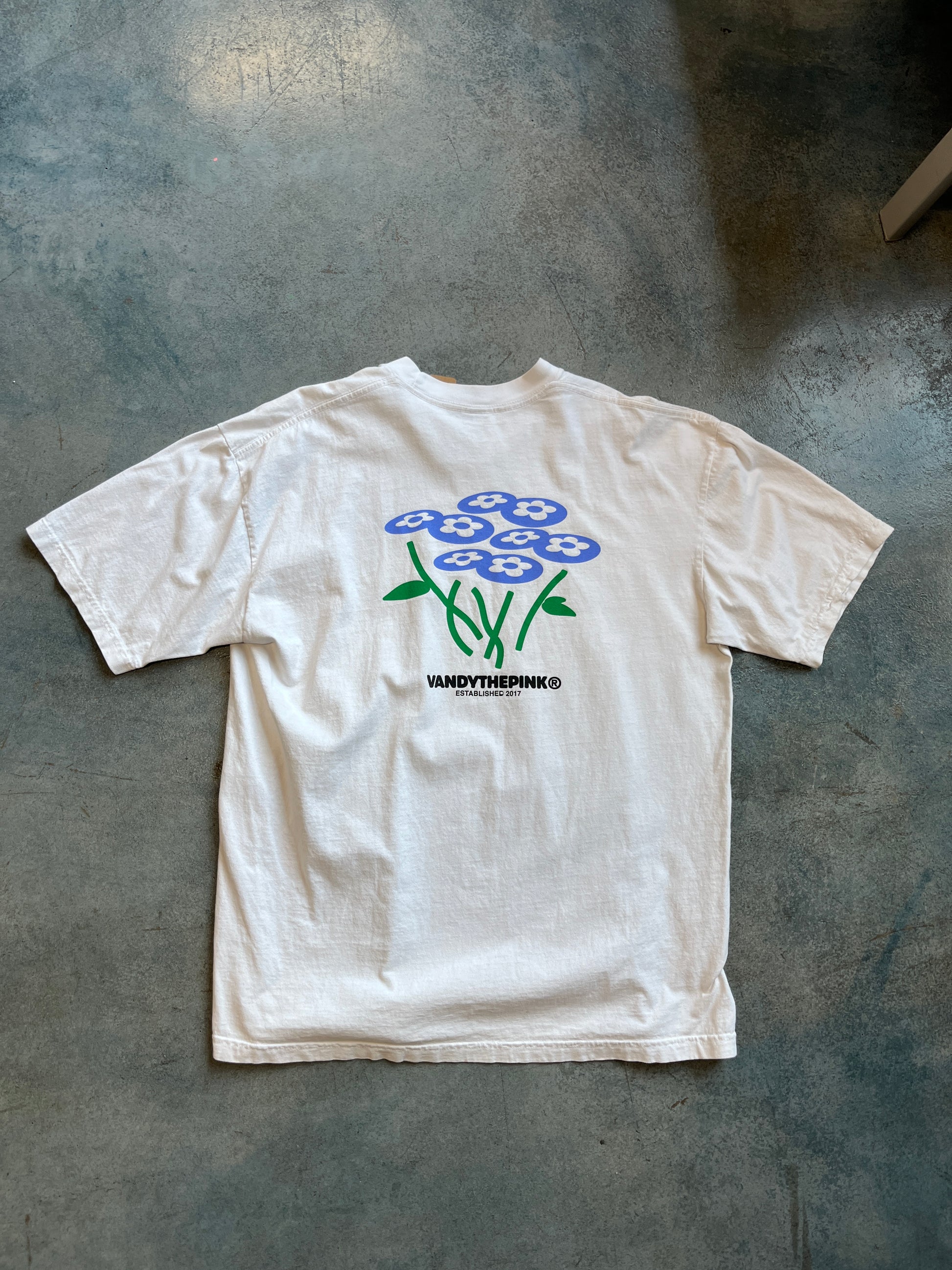 Somewhere White Tee OTF