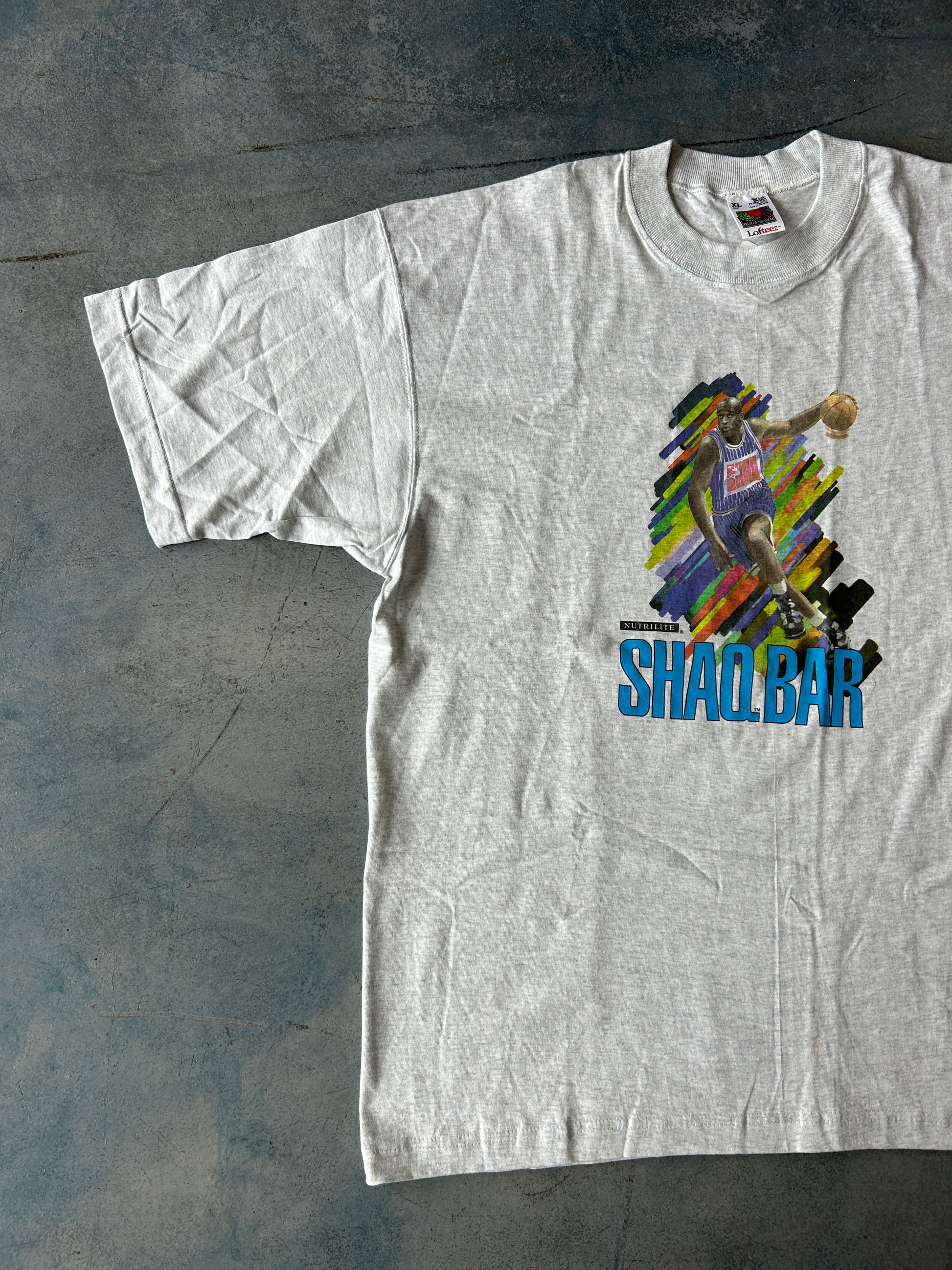 Shaq Bar Tee Gray B62