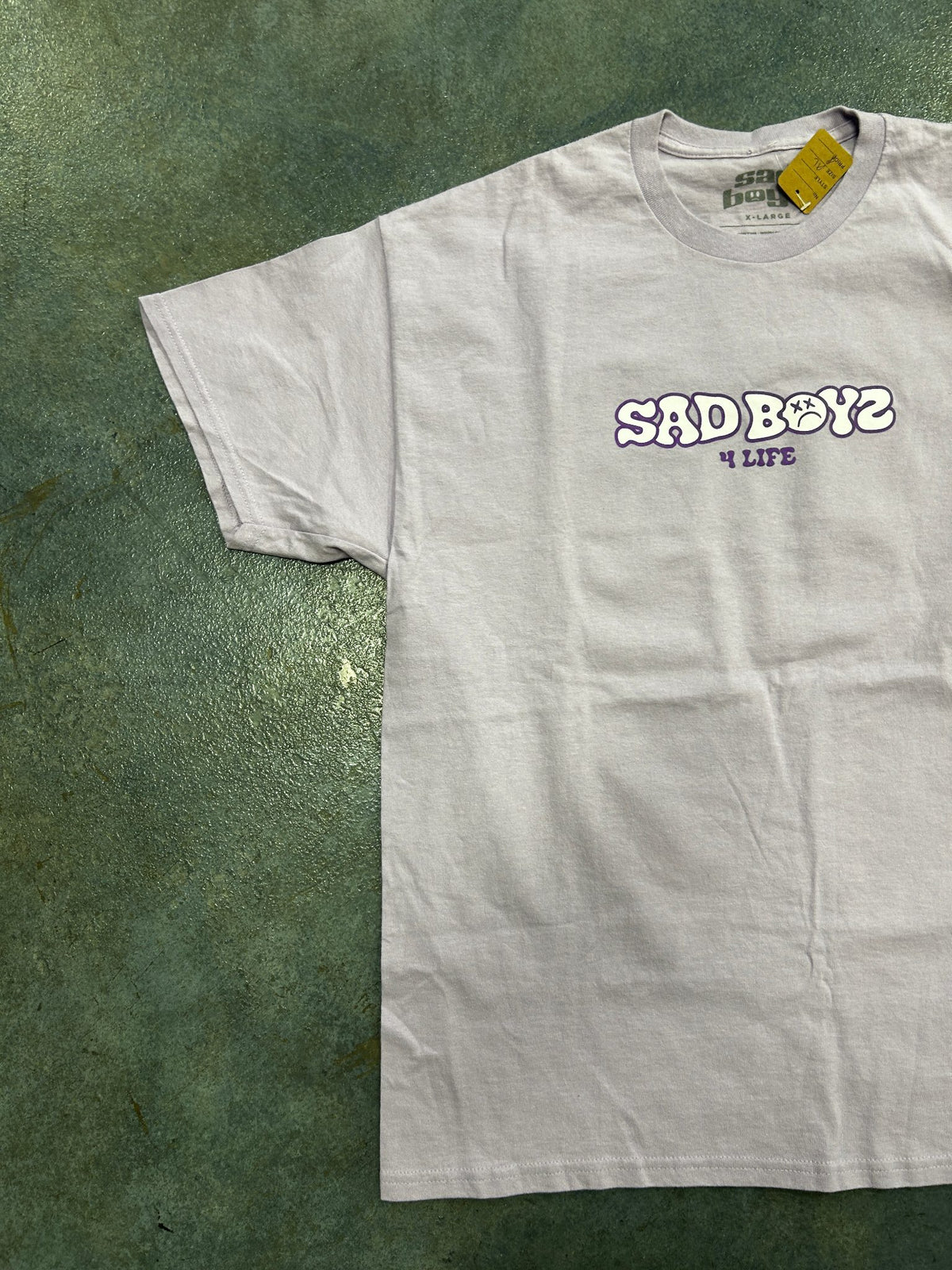 Sad BoyZ 4 Life Mente Positiva Lavender Purple Graphic Tee