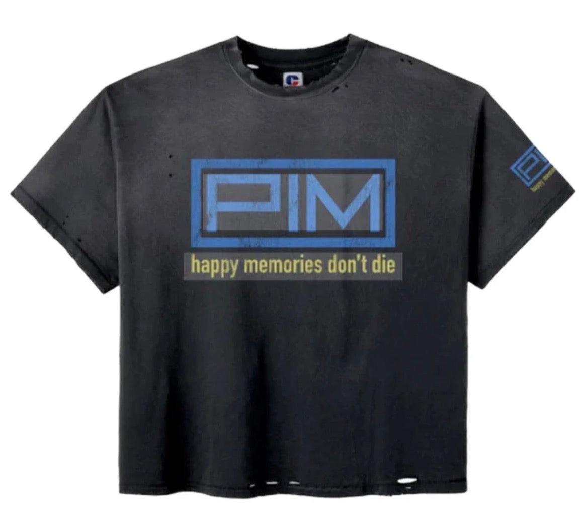 HMDD PIM Spine Black Tee Black OTF