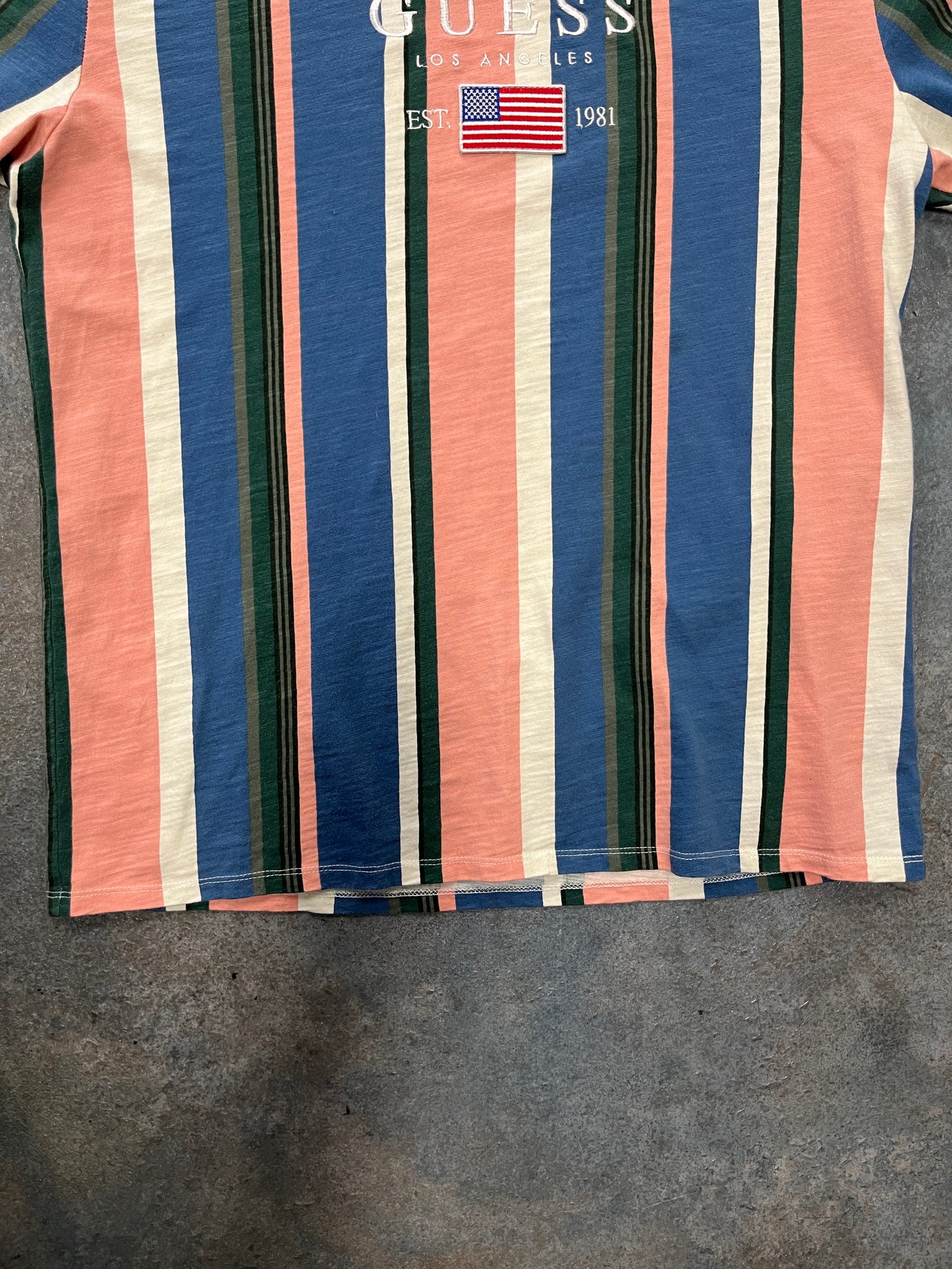 VTG 90's GUESS Jean Shirt Multi Color Light OTF