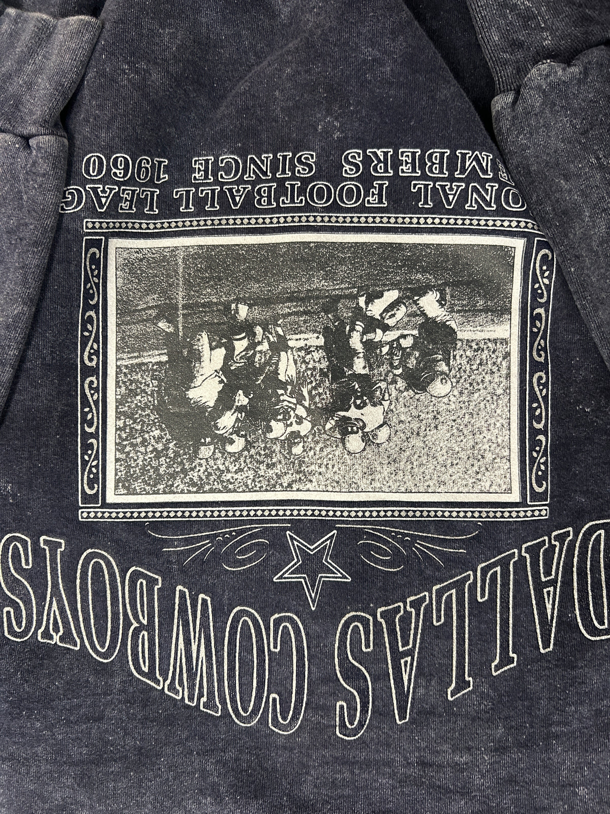 Vintage Dallas Cowboys Crewneck National Football League Members Since 1960 Navy Crewneck