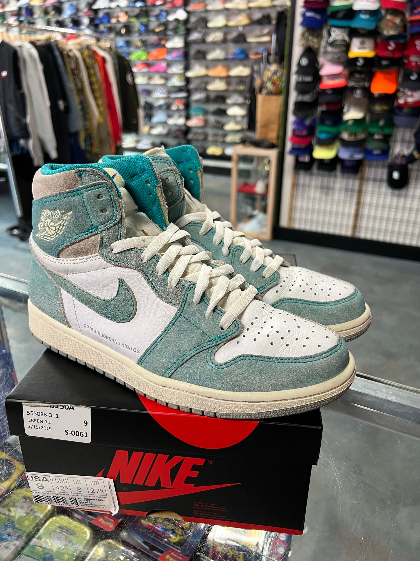 Jordan 1 Retro High Turbo Green