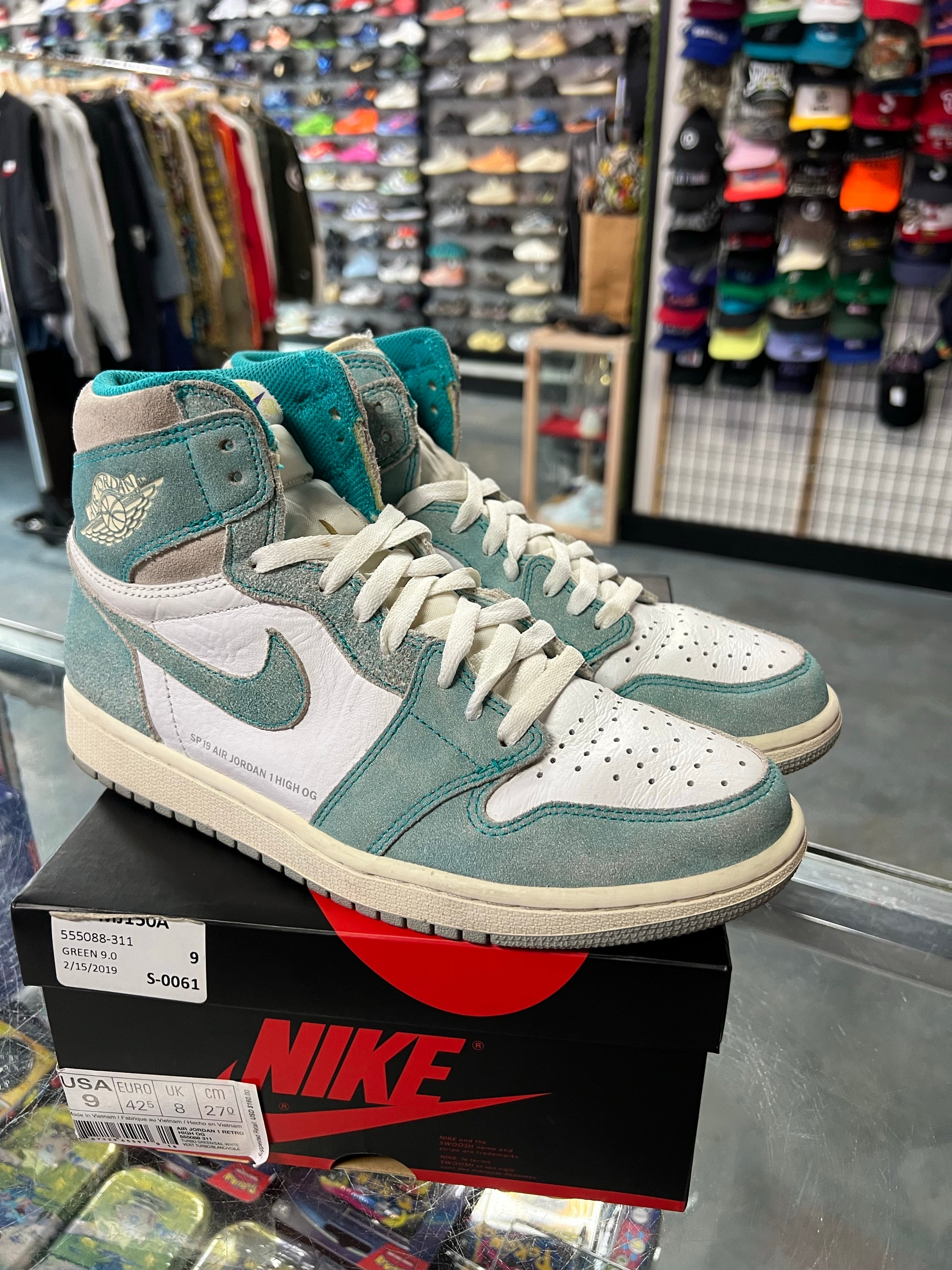 Jordan 1 Retro High Turbo Green