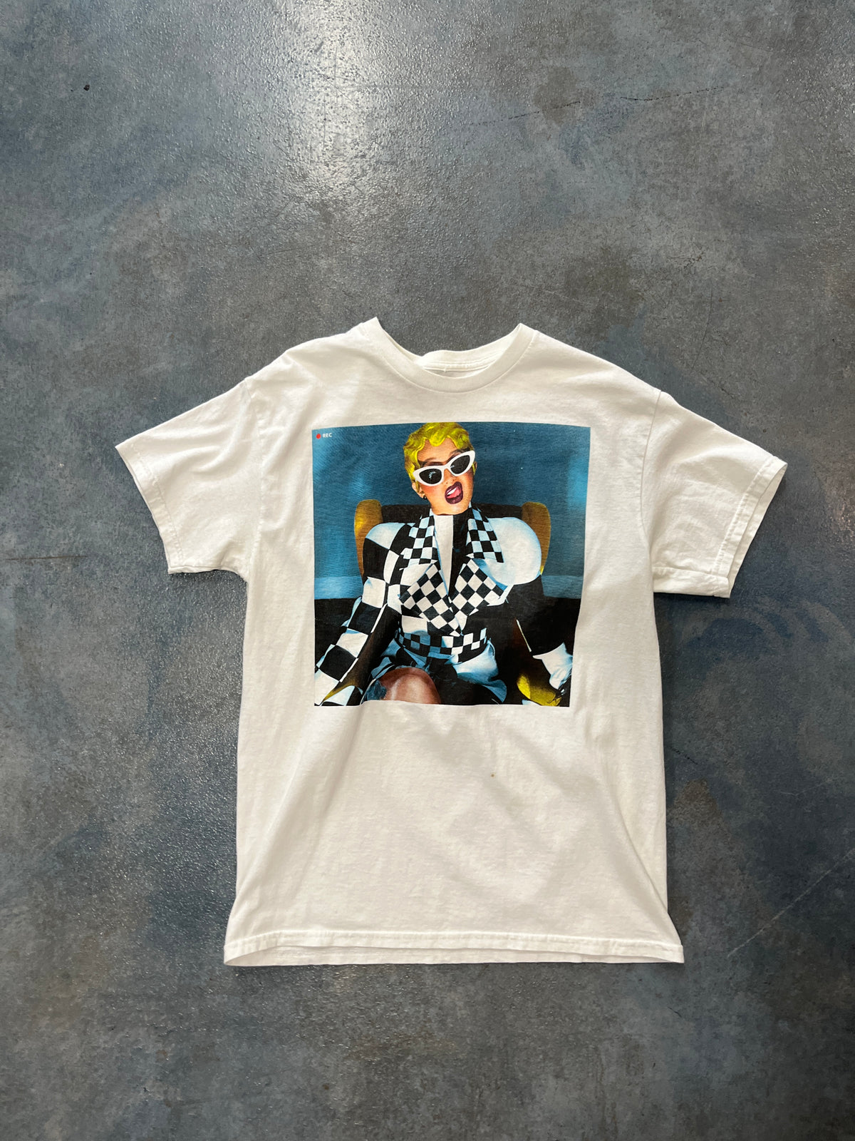 Cardi B Invasion Of Privacy Album white Graphic T-Shirt
