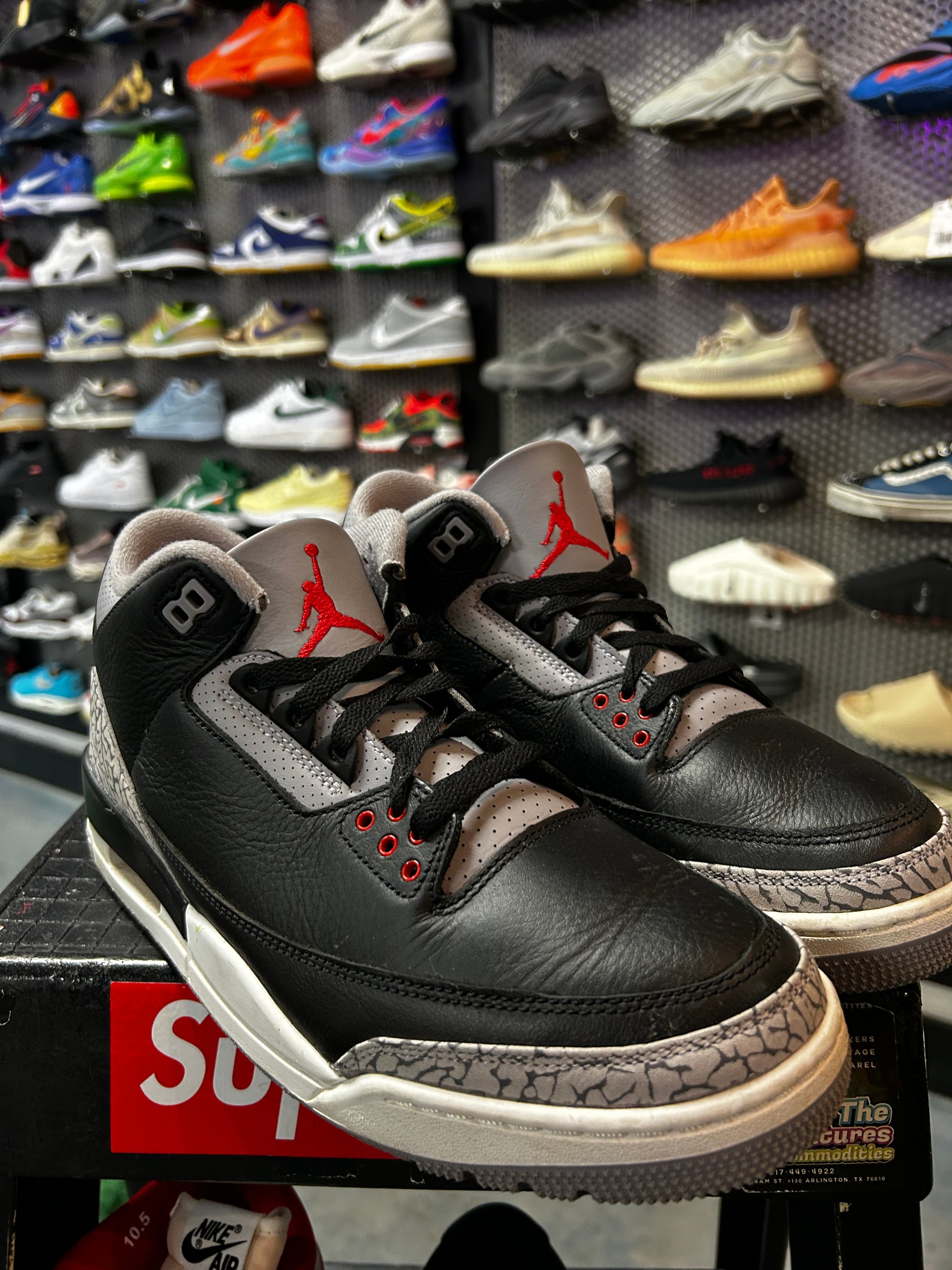 Jordan 3 Retro OG Black Cement (2024)