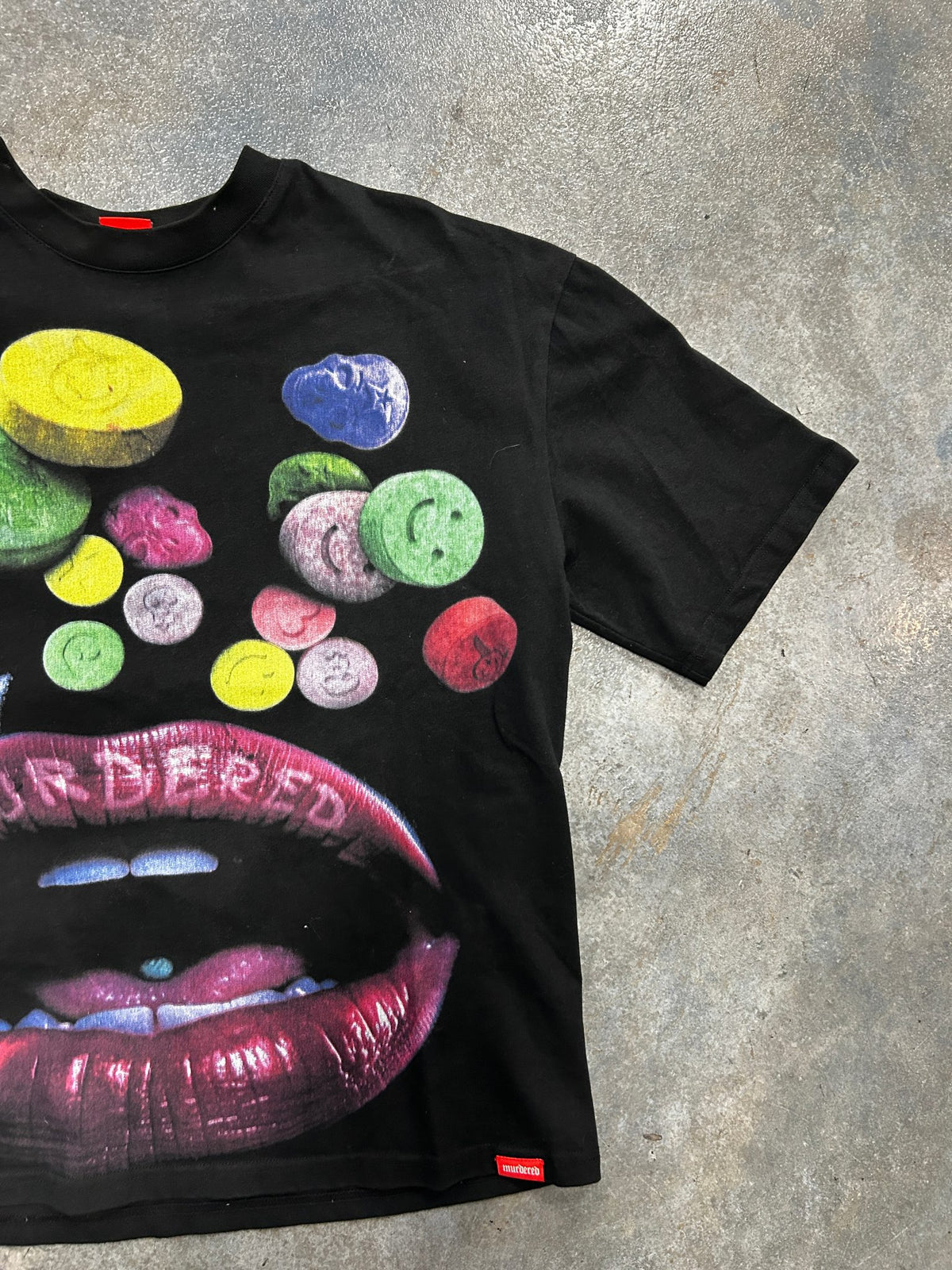 Murdered Color TABS Black Tee